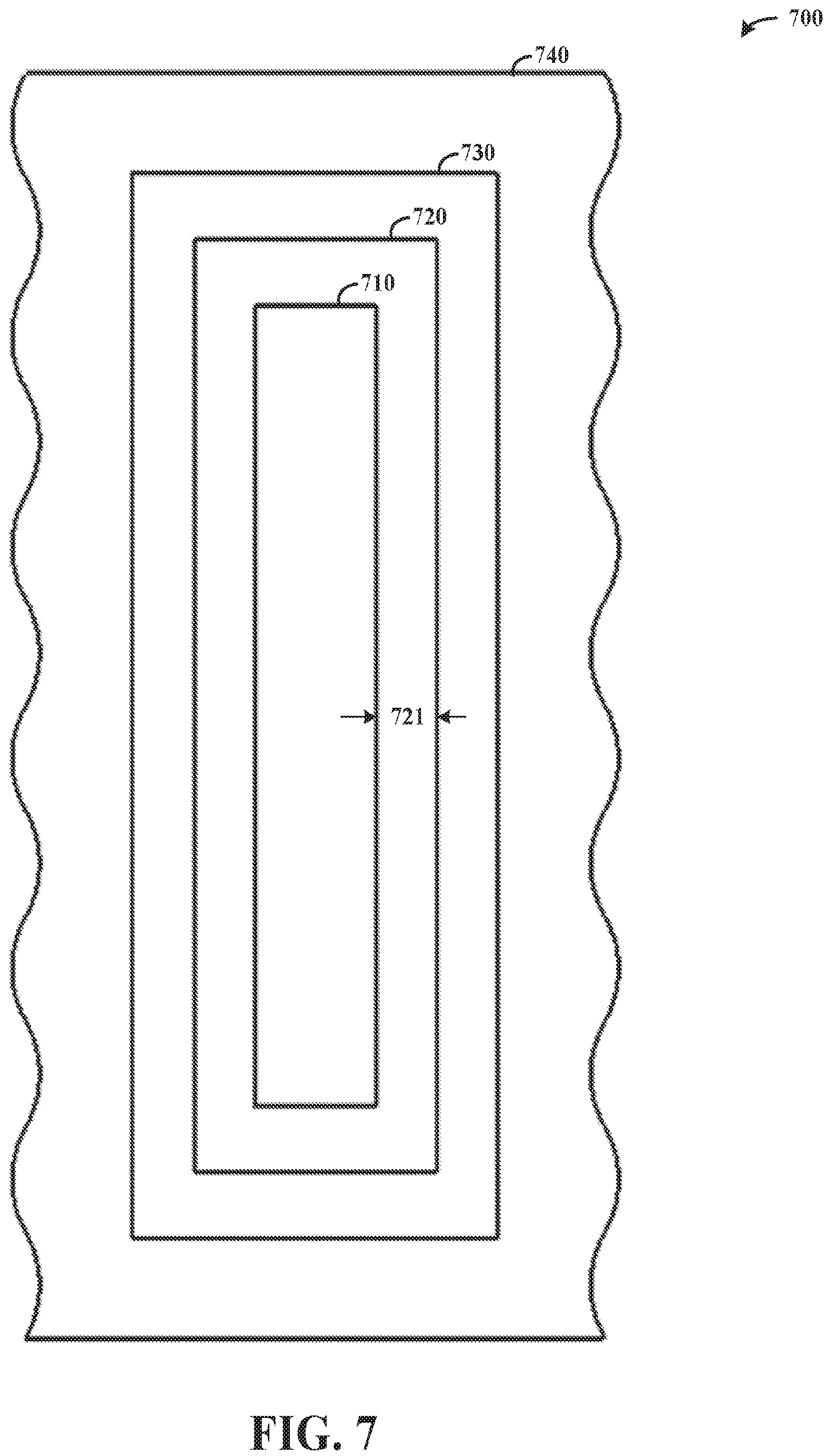 Patent US12139920 Figure 7 – Layered apparatus and method