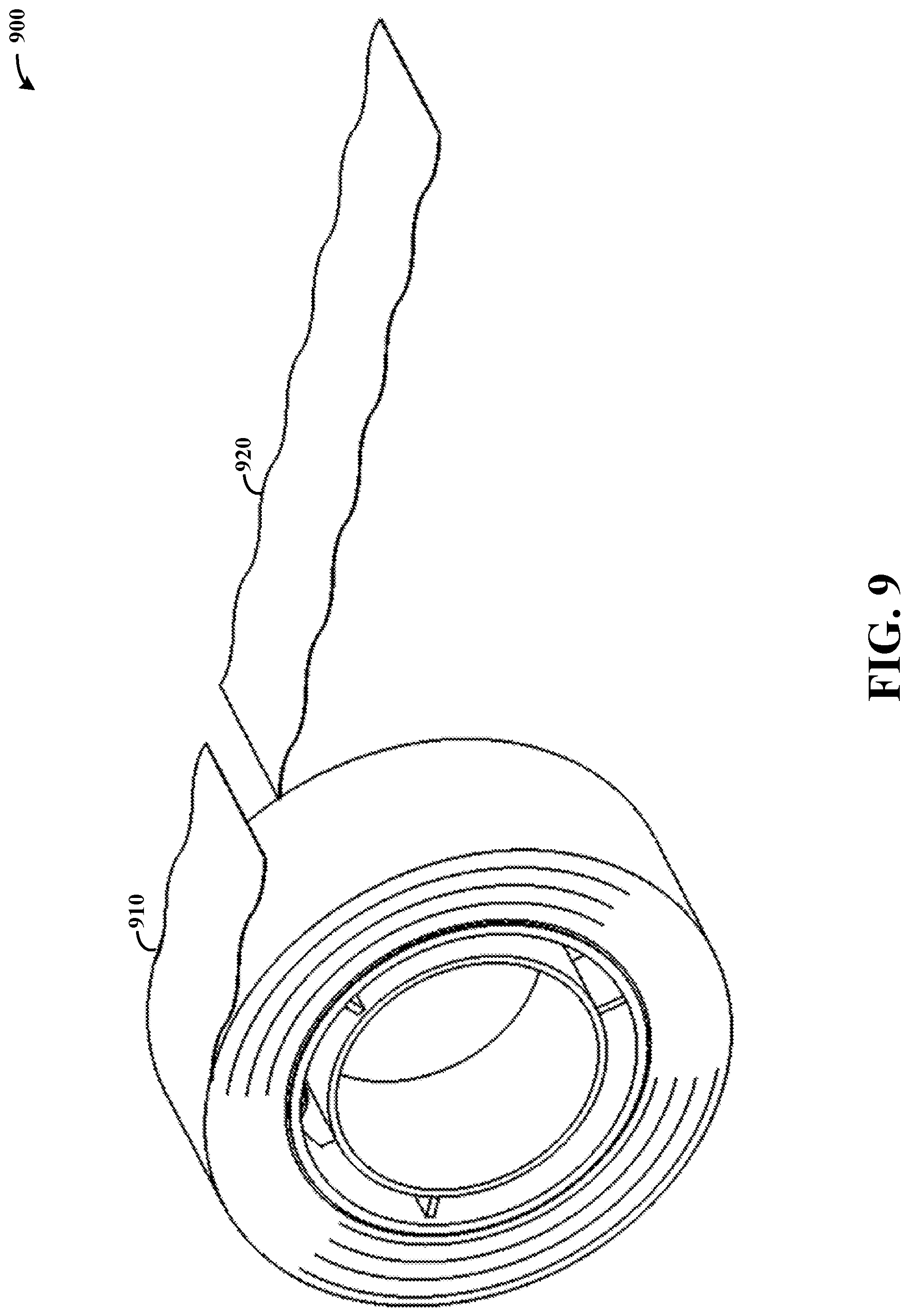 Patent US12139920 Figure 9 – Layered apparatus and method