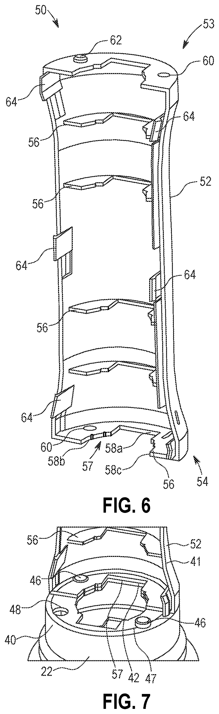 Patent US12139921 Figure 4 – Pole cover assembly for a street pole, sign and other objects for improving visibility and aesthetic appeal