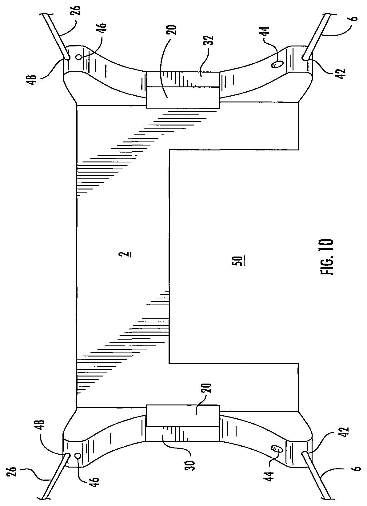 Patent US12139924 Figure 10 – Sun shade