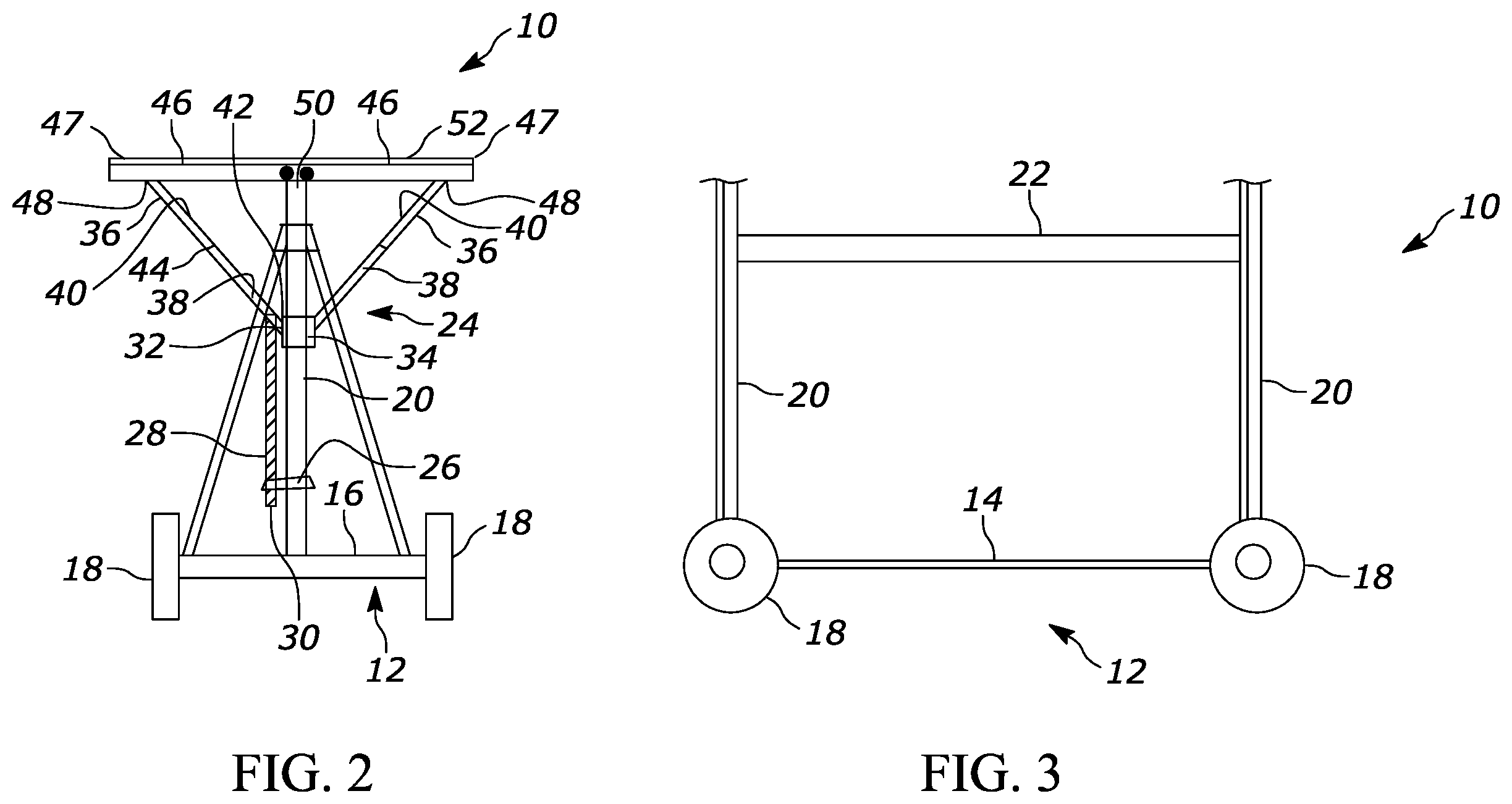 Patent US12139925 Figure 2 – Portable shade device