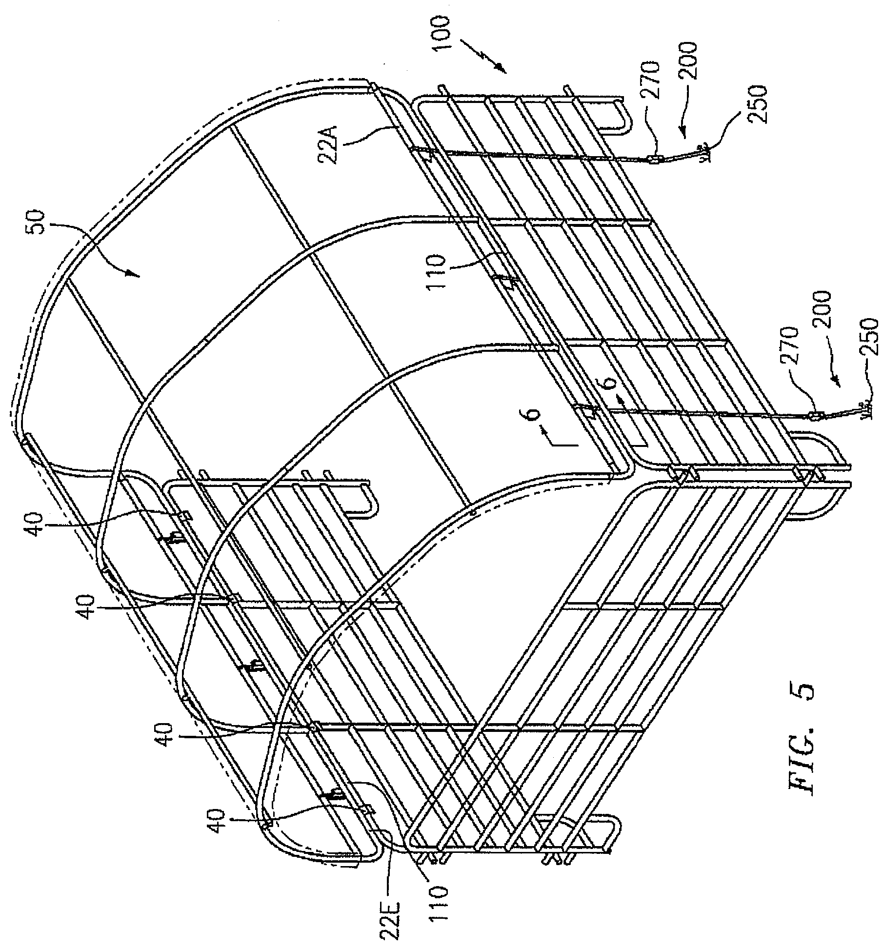 Patent US12139927 Figure 3 – Cover assembly for an enclosure