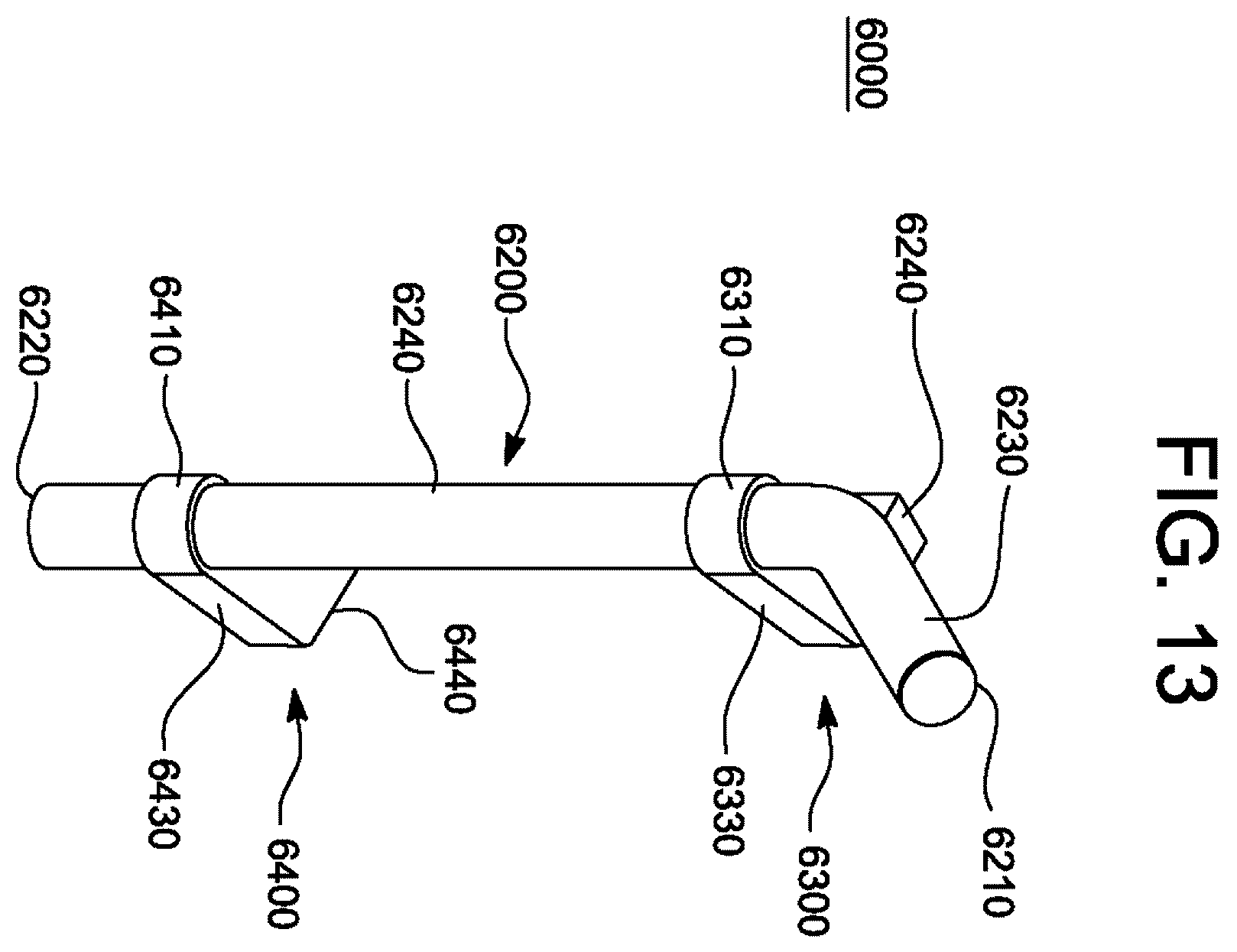 Patent US12139932 Figure 11 – Adjustable and configurable bent door pull