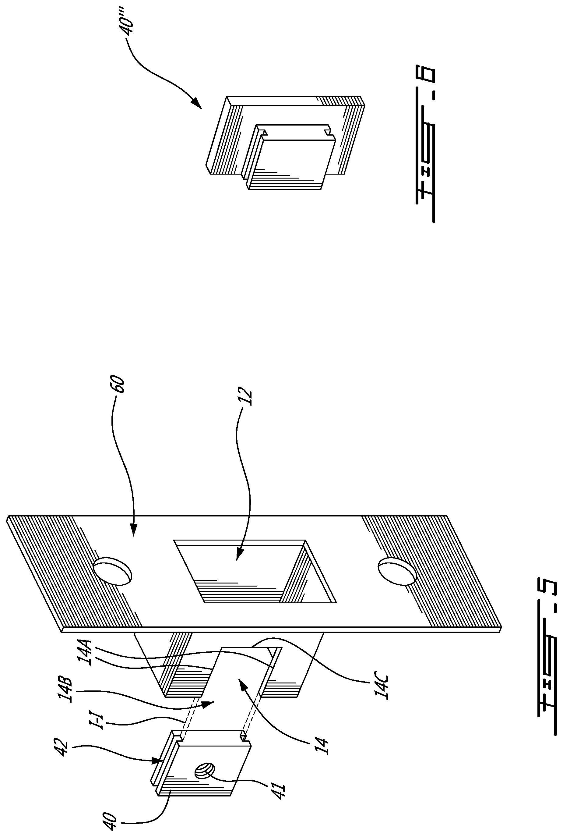 Patent US12139934 Figure 6 – Strike assembly for door locking mechanism