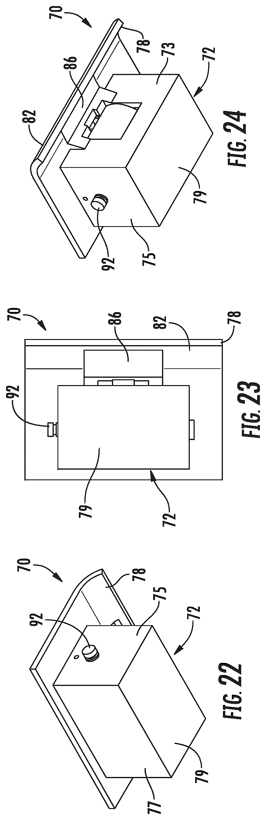 Patent US12139935 Figure 15 – Lock with a lockable push-through latch