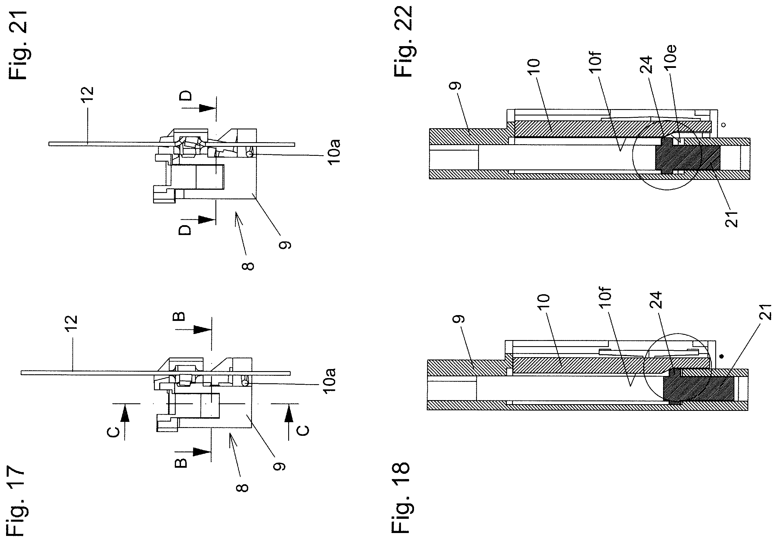 Patent US12139938 Figure 8 – Pull-out locking device for drawers