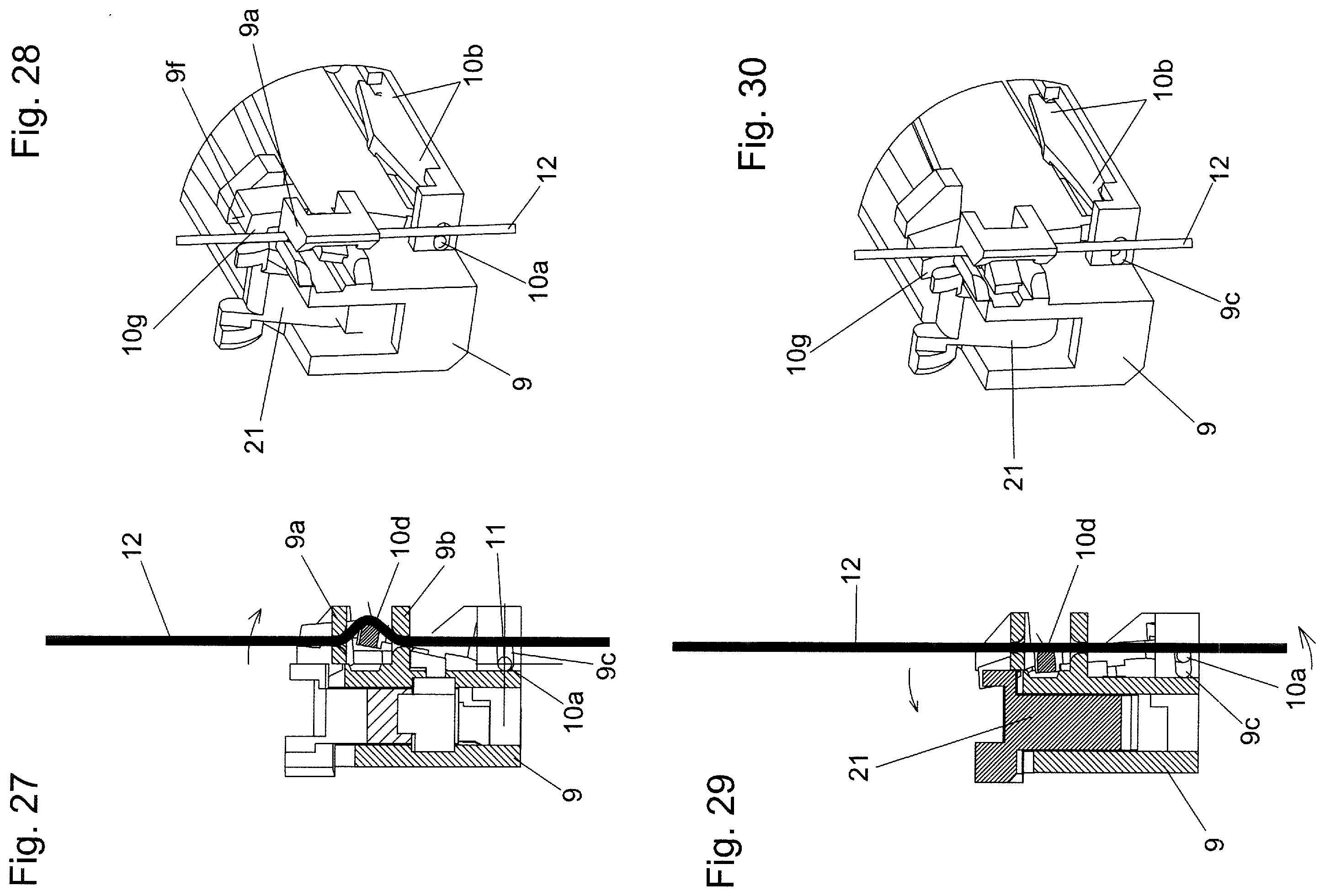 Patent US12139938 Figure 11 – Pull-out locking device for drawers