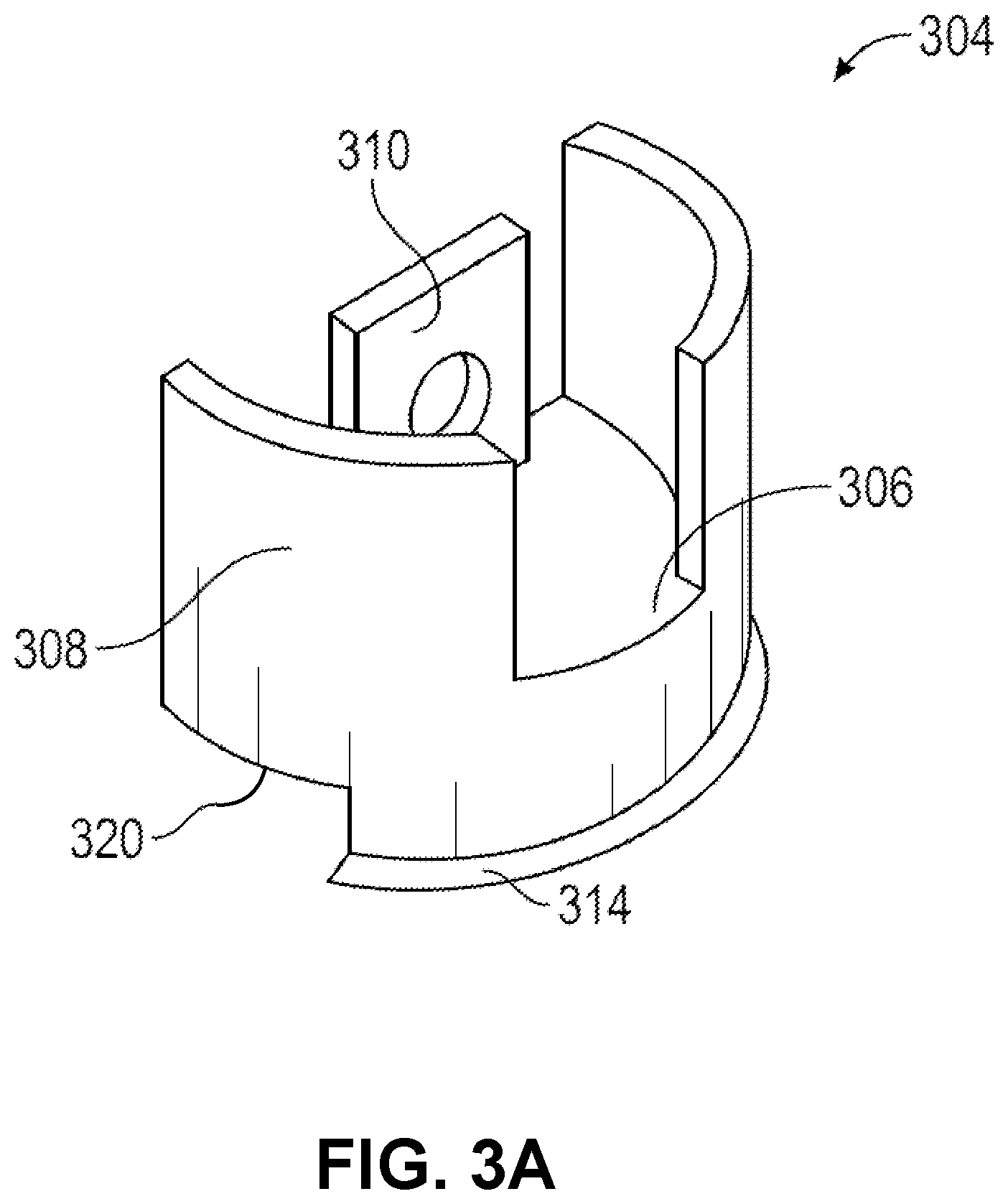 Patent US12139939 Figure 5 – Hasp assembly for a hidden-shackle padlock