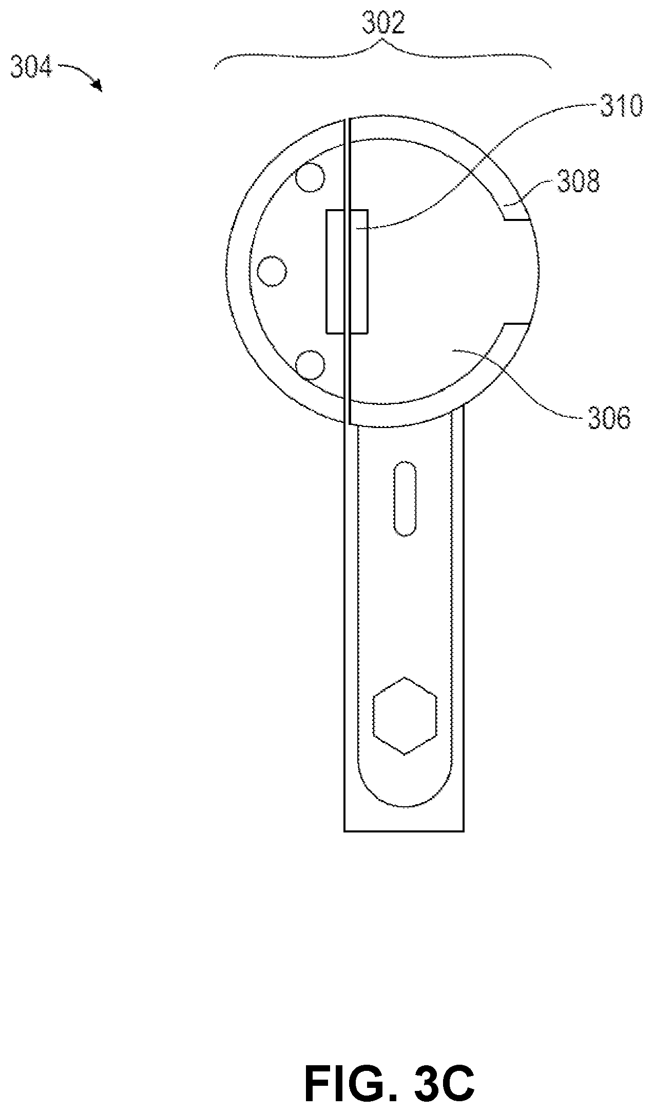 Patent US12139939 Figure 7 – Hasp assembly for a hidden-shackle padlock