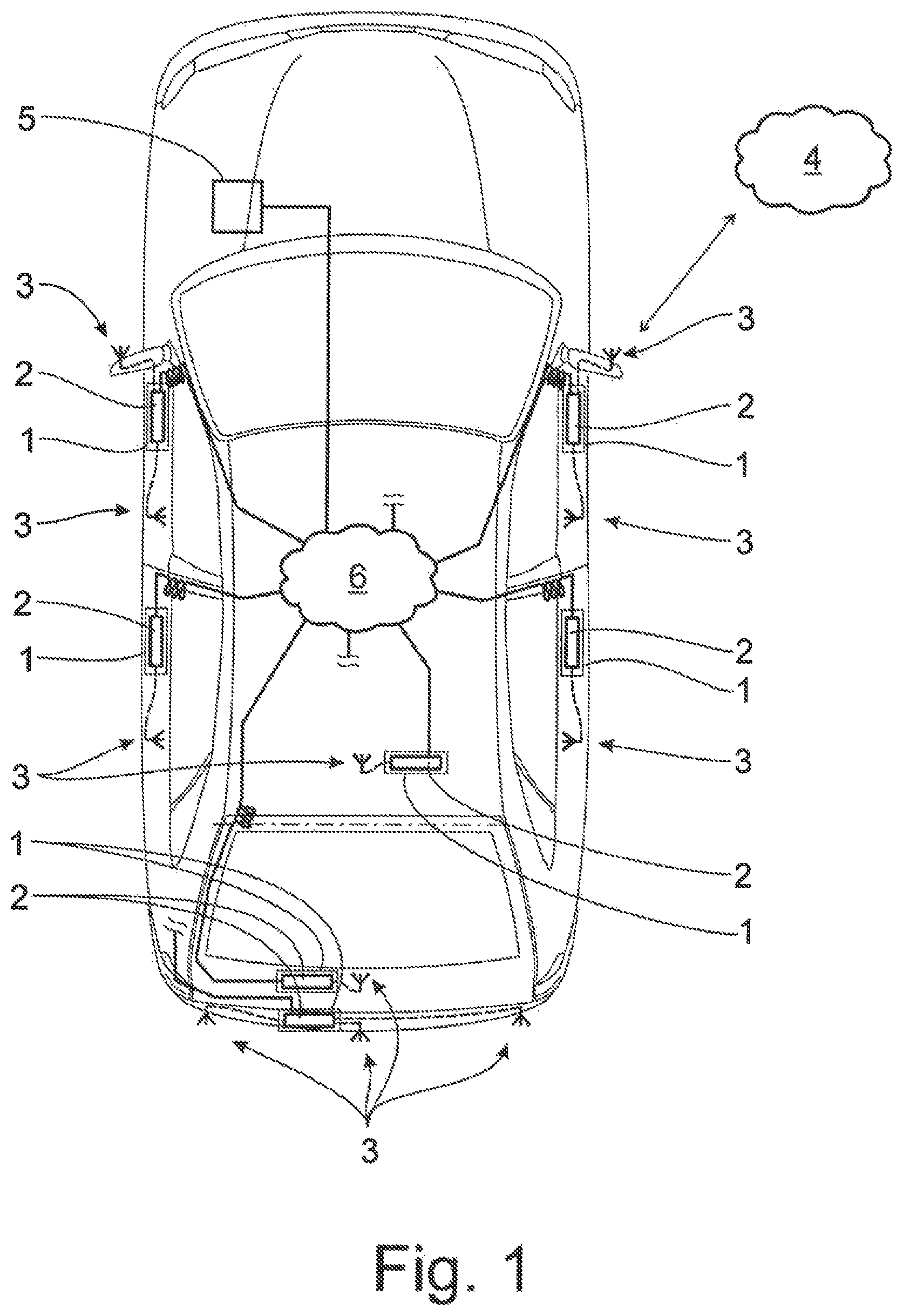 Patent US12139941 Figure 1 – Decentralised control unit of a motor vehicle