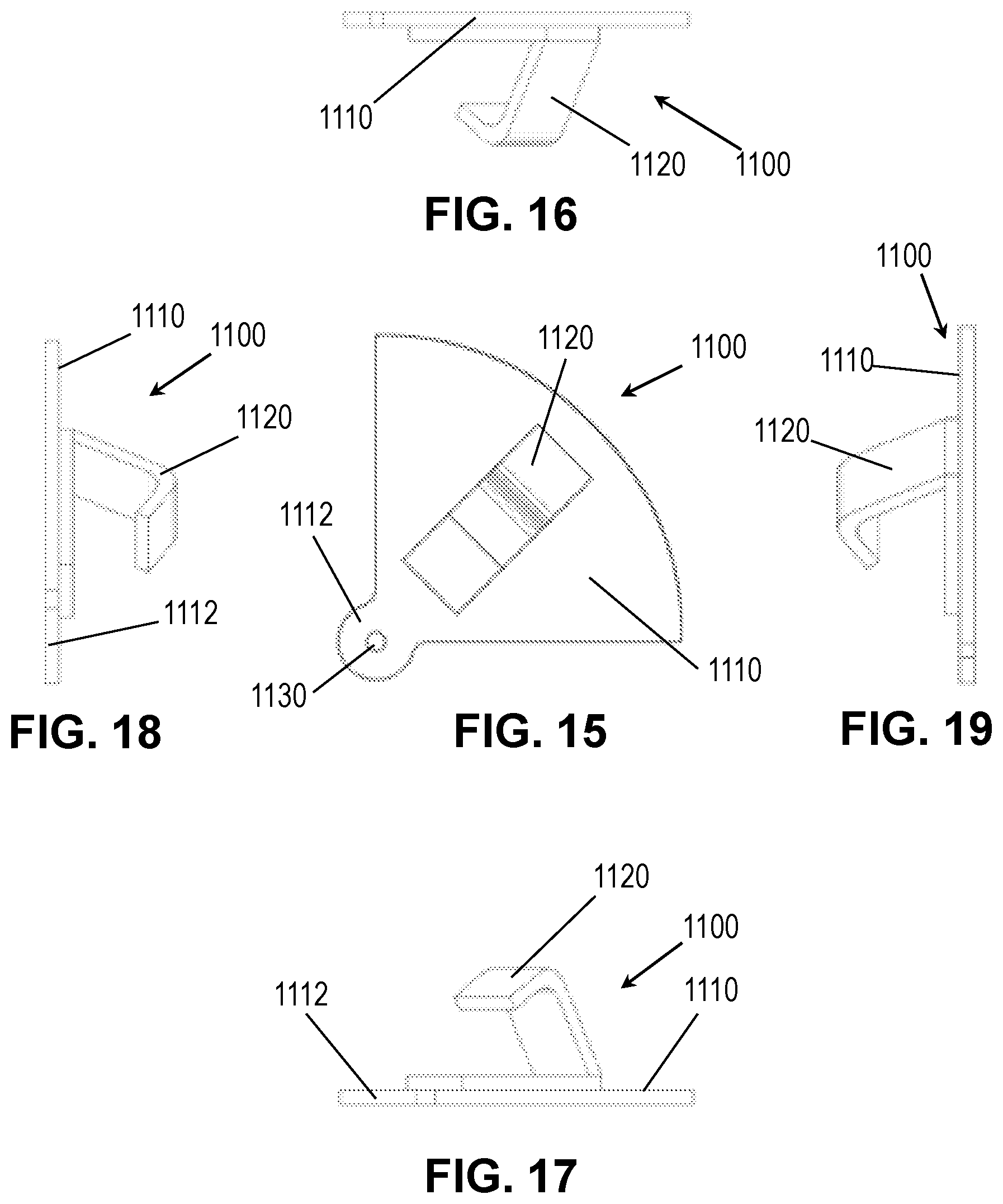 Patent US12139943 Figure 7 – Hands free bathroom stall latch