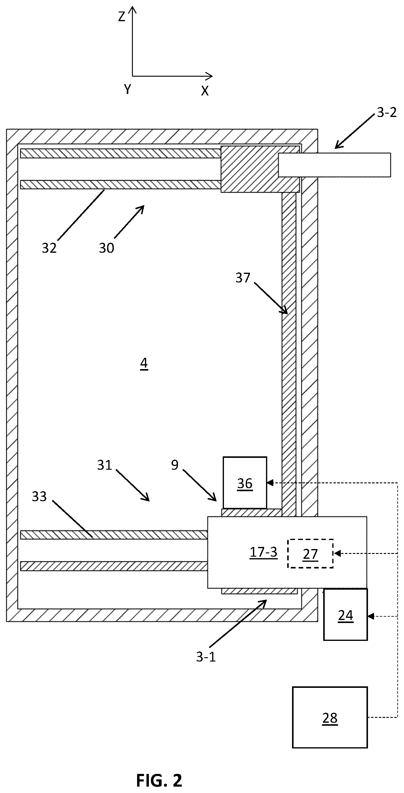 Patent US12139945 Figure 2 – Hinge apparatus