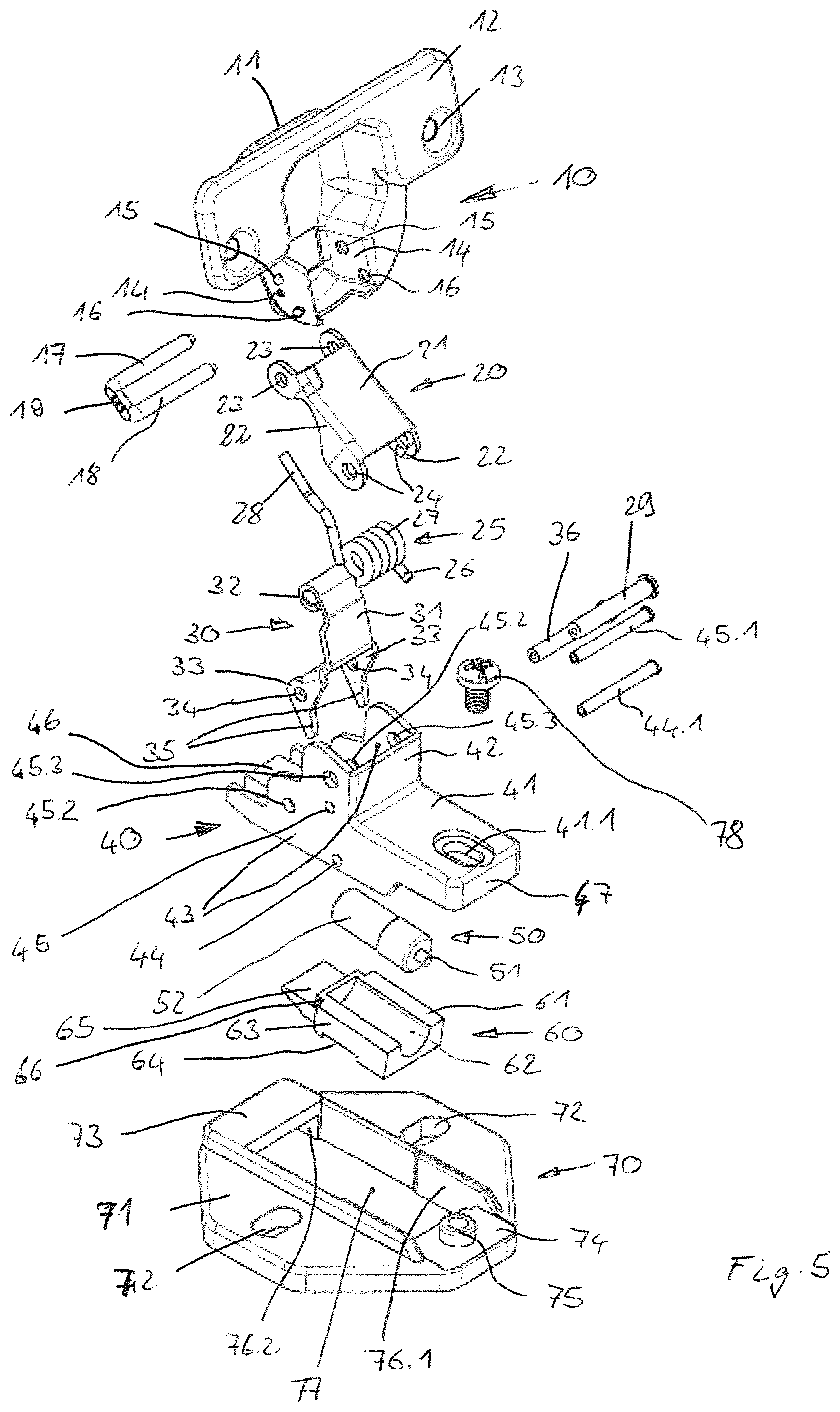 Patent US12139948 Figure 3 – Hinge