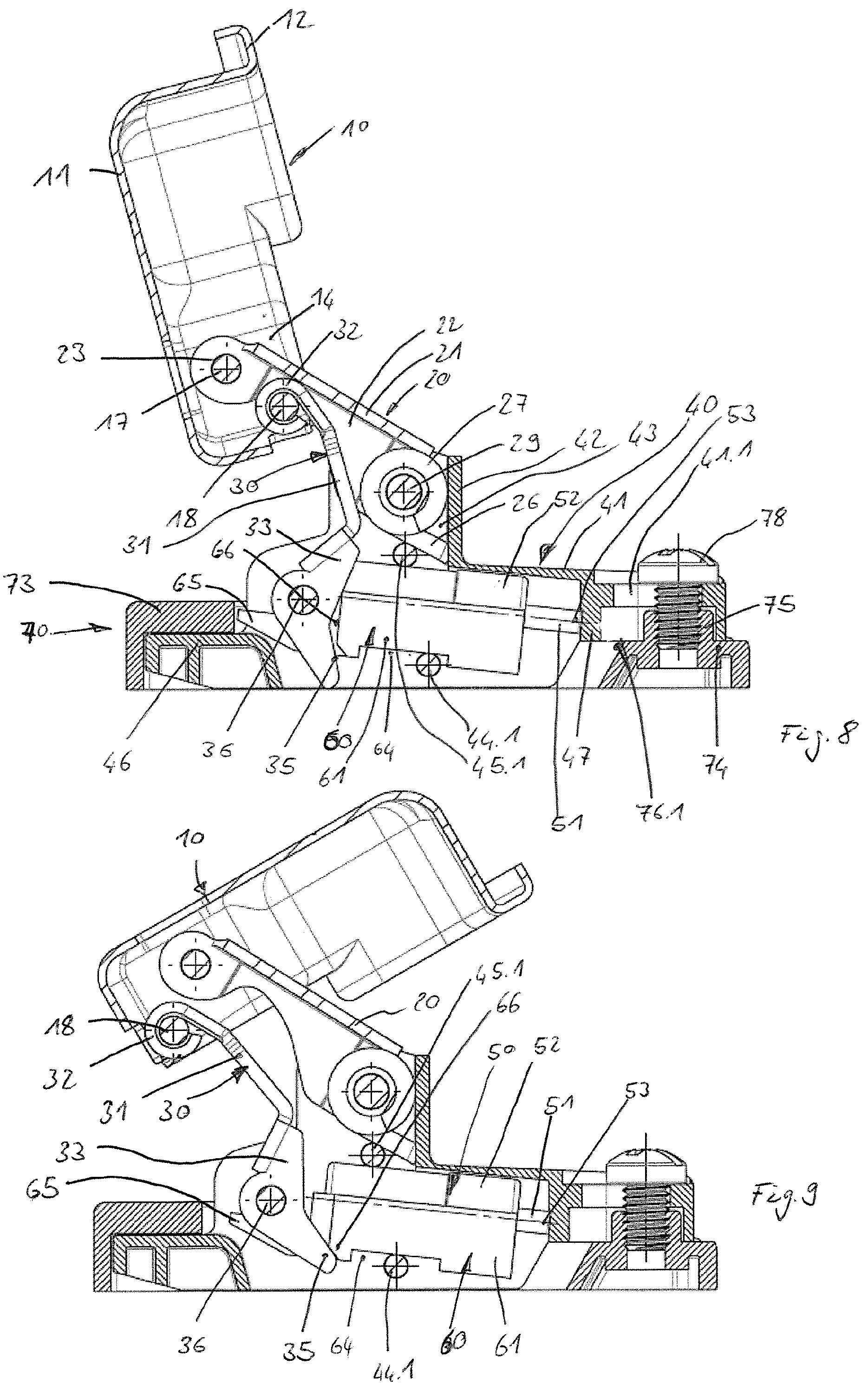 Patent US12139948 Figure 5 – Hinge