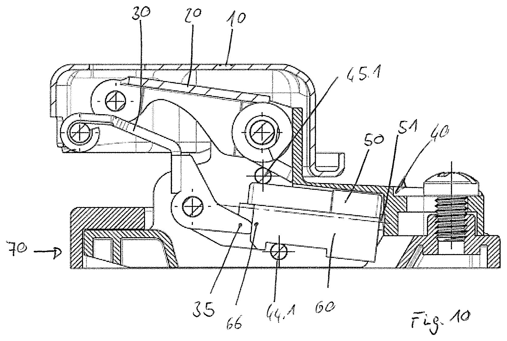 Patent US12139948 Figure 6 – Hinge