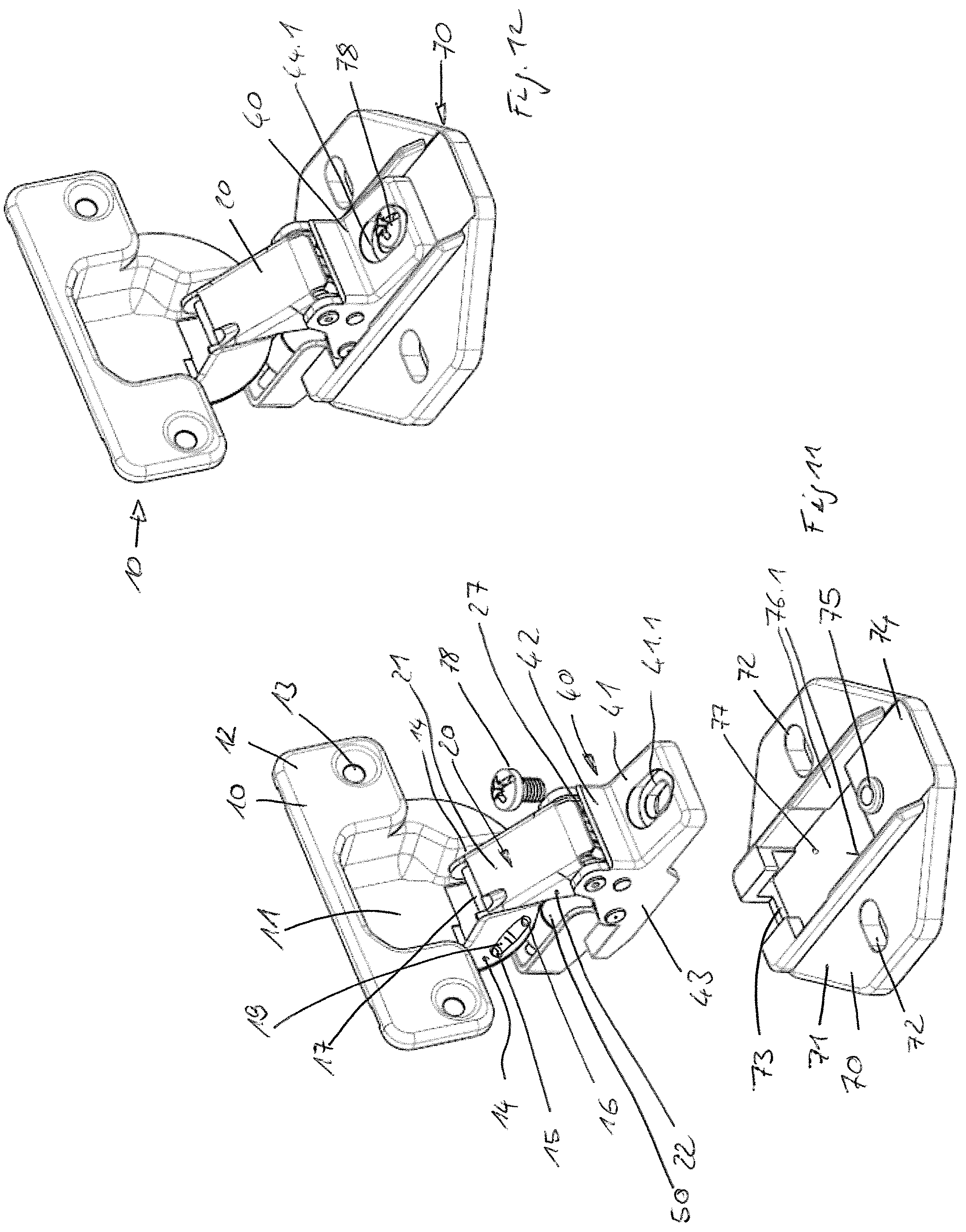 Patent US12139948 Figure 7 – Hinge