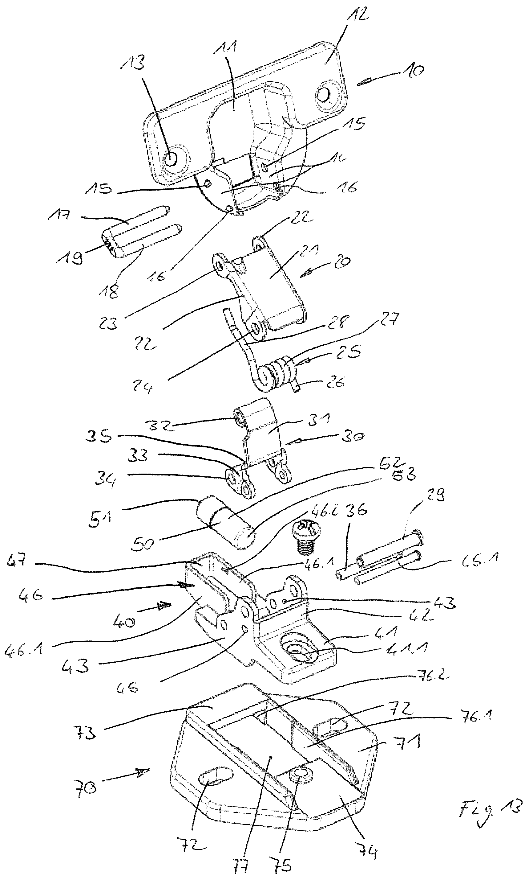 Patent US12139948 Figure 8 – Hinge