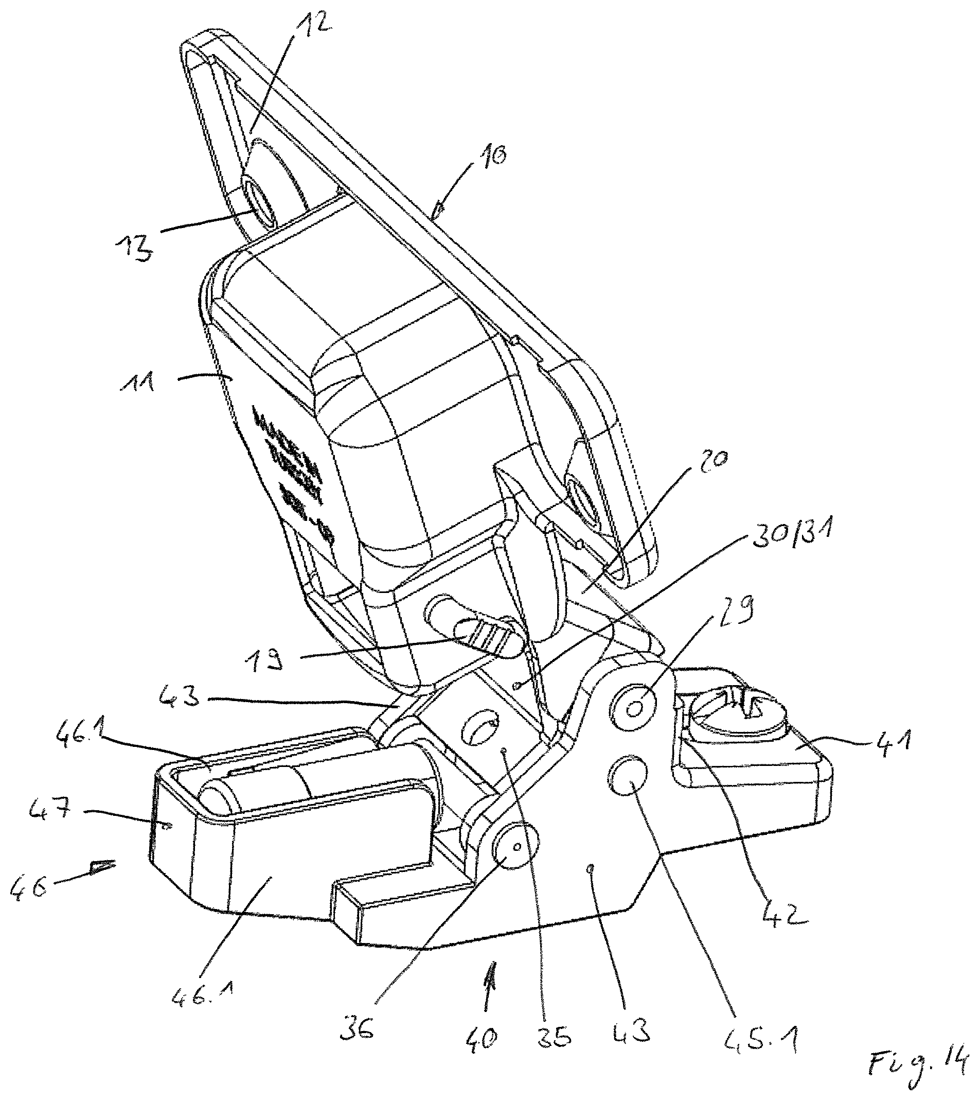 Patent US12139948 Figure 9 – Hinge