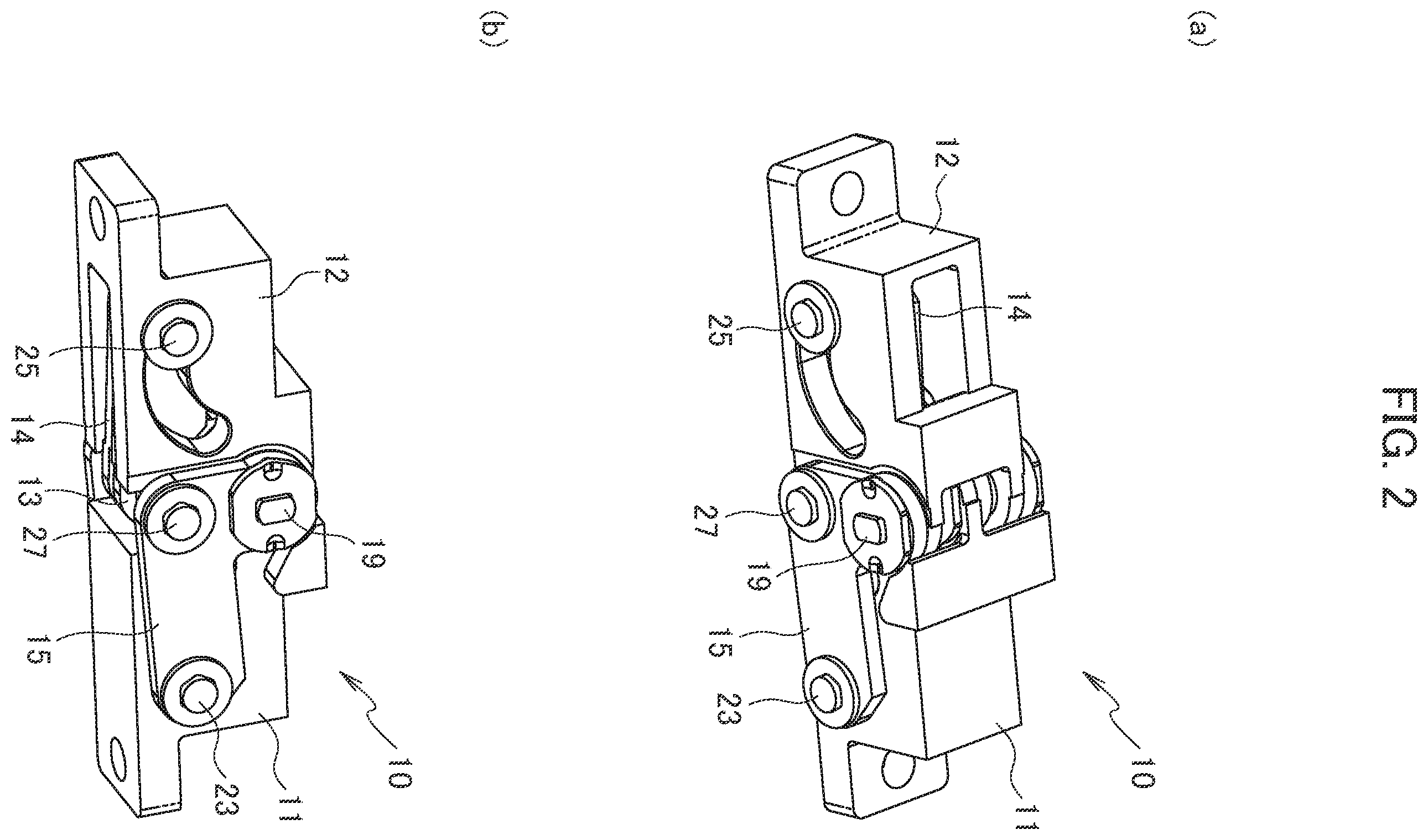 Patent US12139949 Figure 2 – Hinge