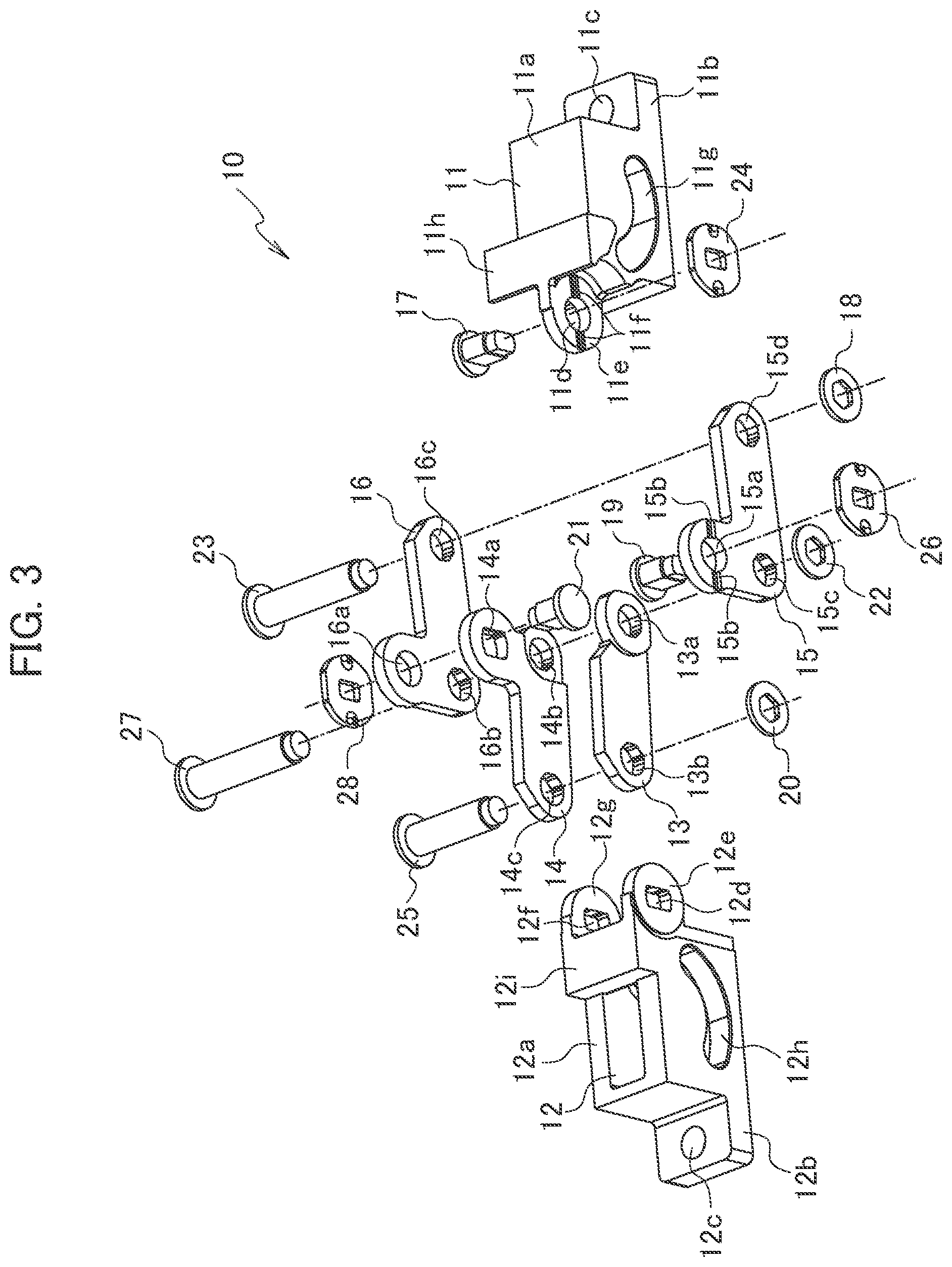 Patent US12139949 Figure 3 – Hinge