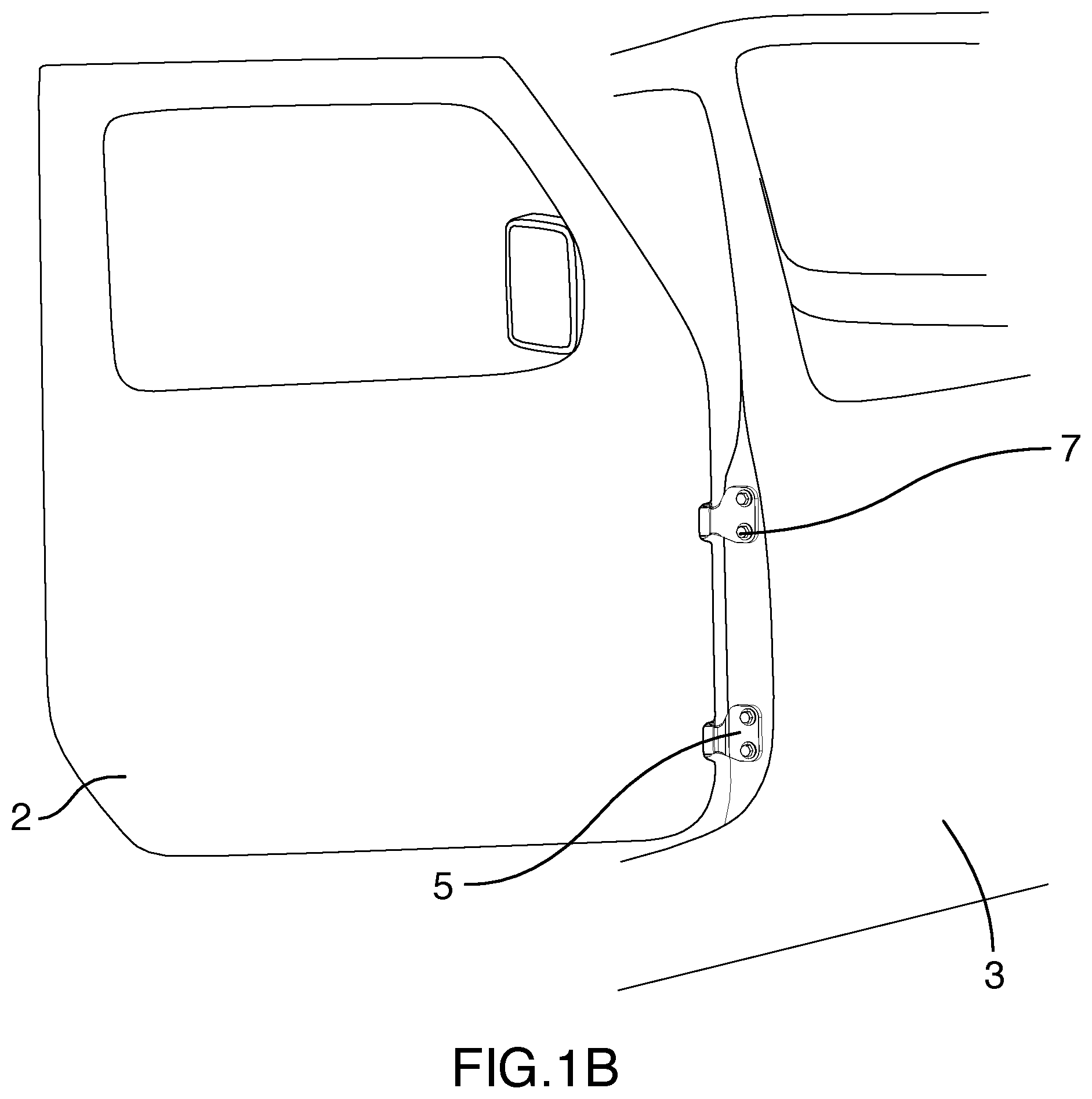 Patent US12139951 Figure 2 – Automotive door hinge with door close assist