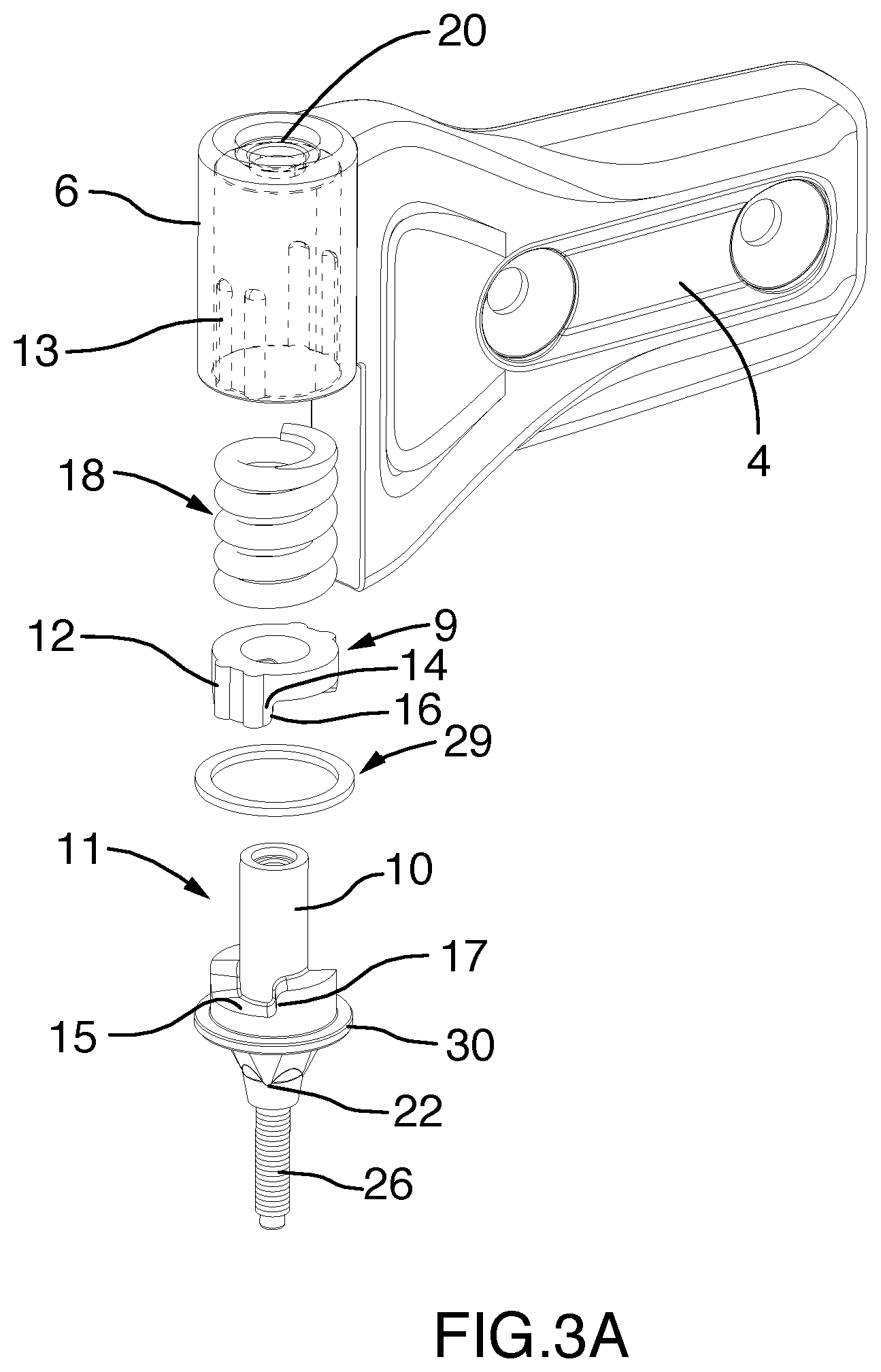 Patent US12139951 Figure 4 – Automotive door hinge with door close assist