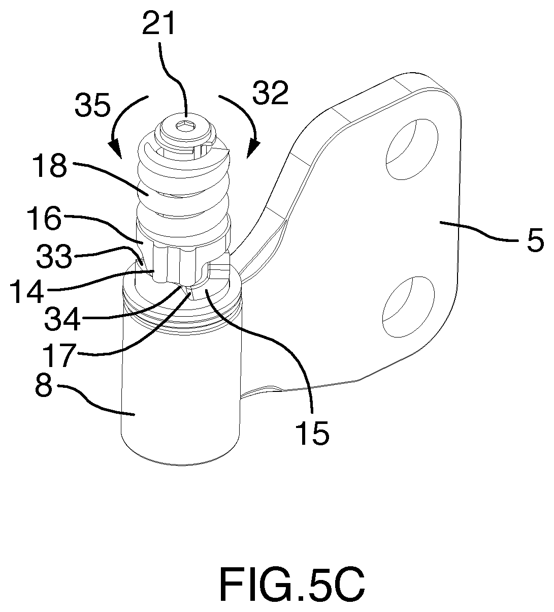 Patent US12139951 Figure 11 – Automotive door hinge with door close assist