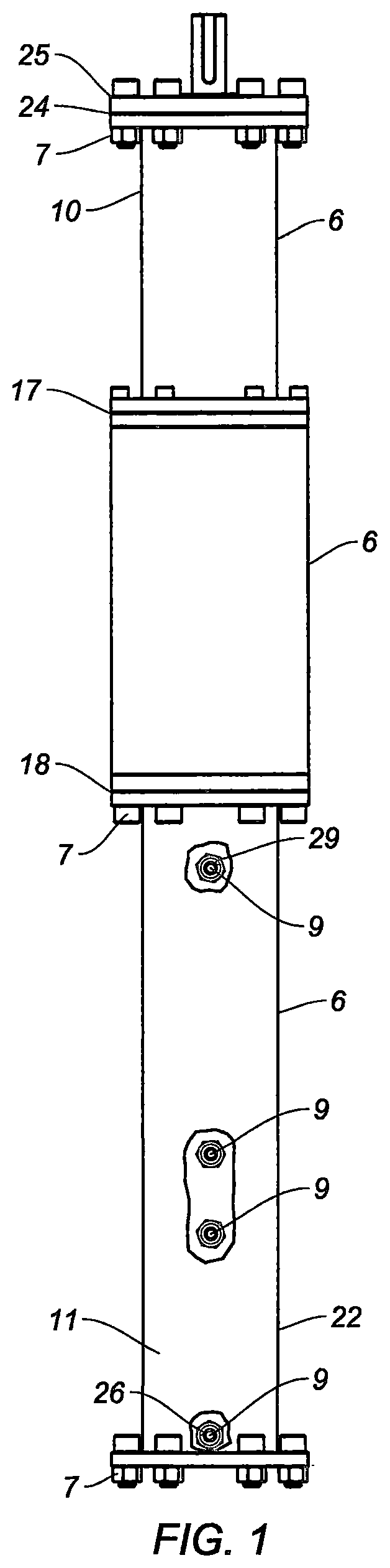 Patent US12139953 Figure 1 – Pneumatic fare gate