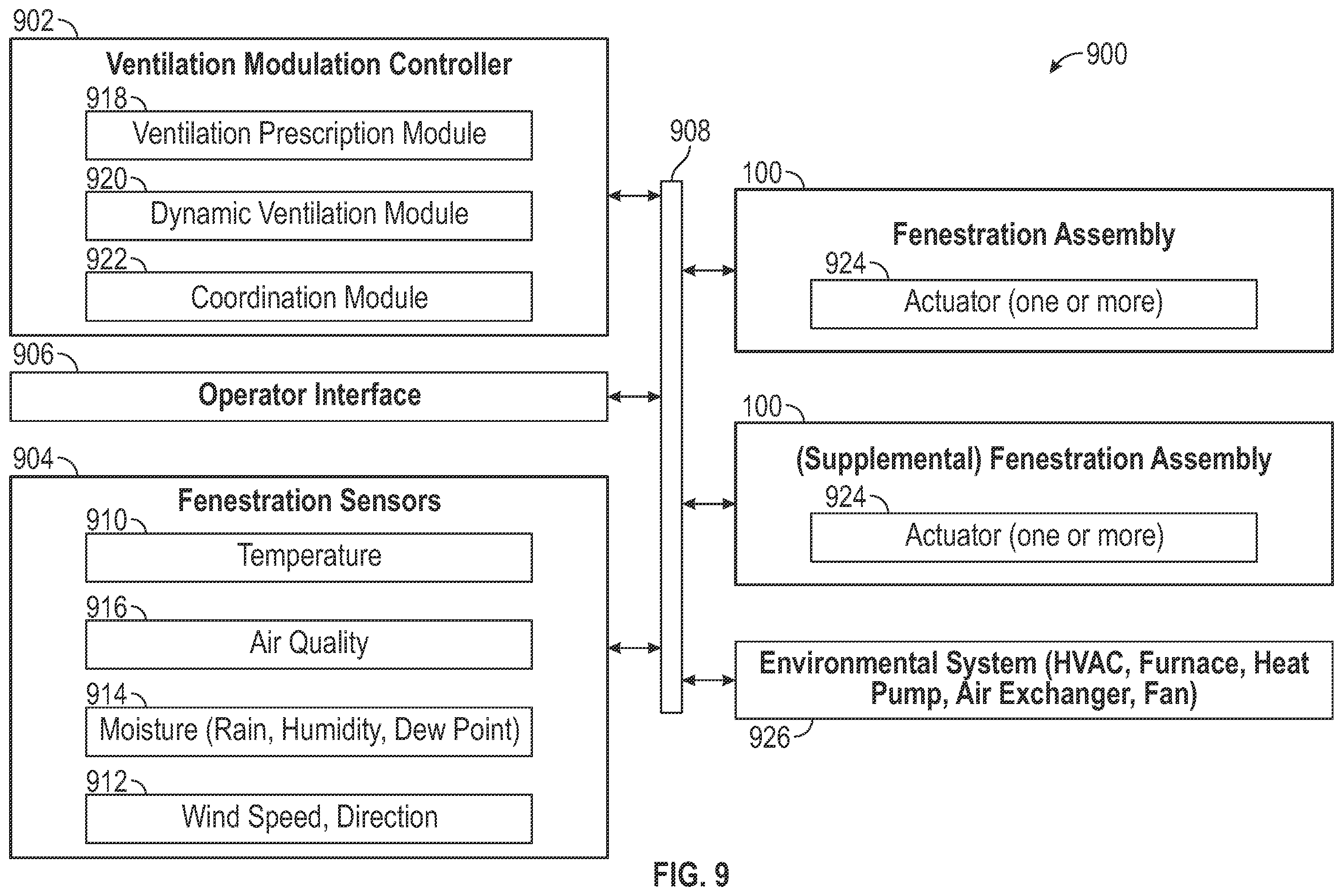 Patent US12139954 Figure 11 – Fenestration automated operating system and methods for same