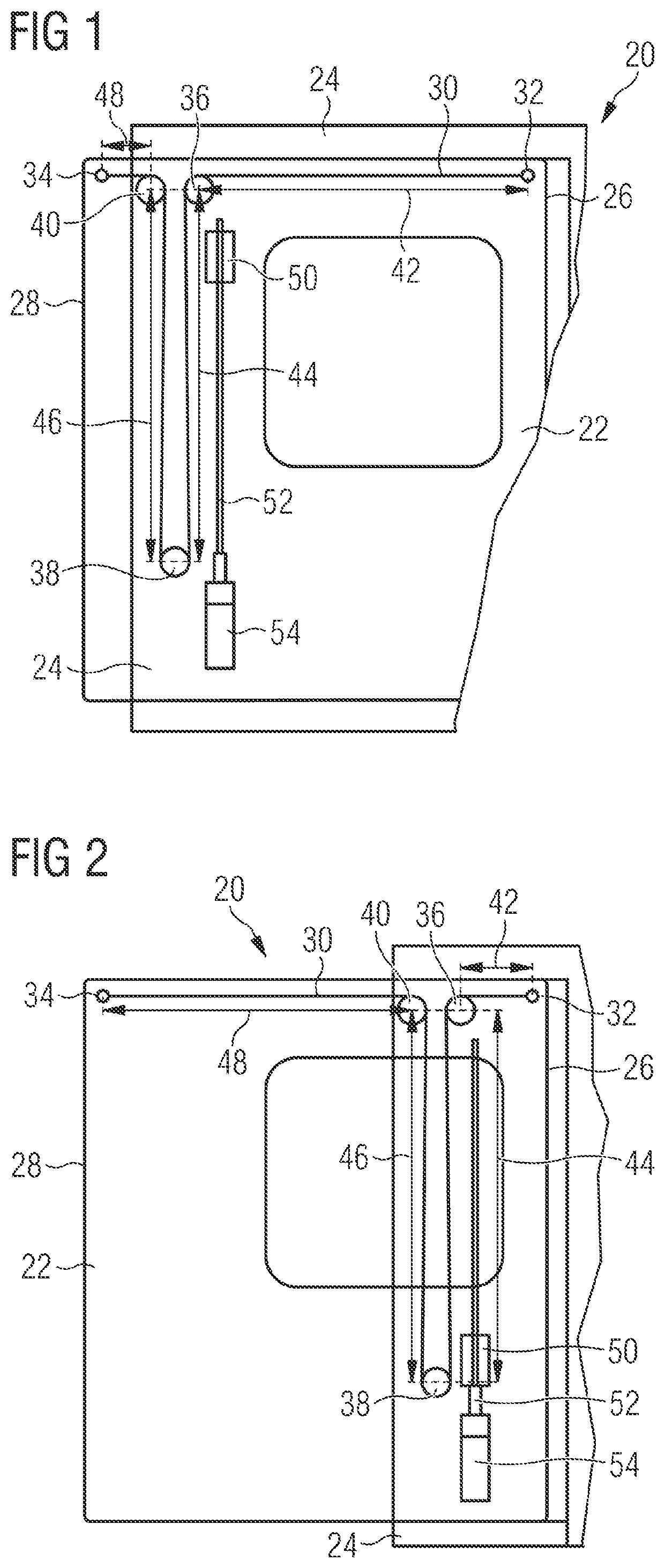 Patent US12139955 Figure 1 – Door drive for vehicle sliding door system