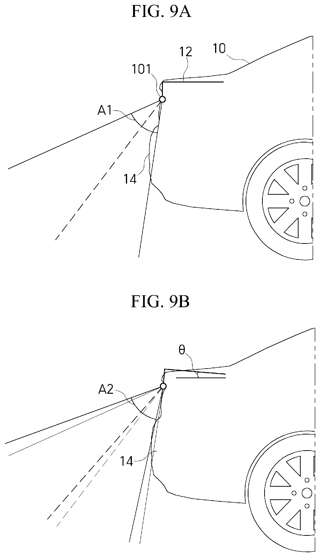 Patent US12139957 Figure 9 – Apparatus and method of opening and closing tail gate of vehicle