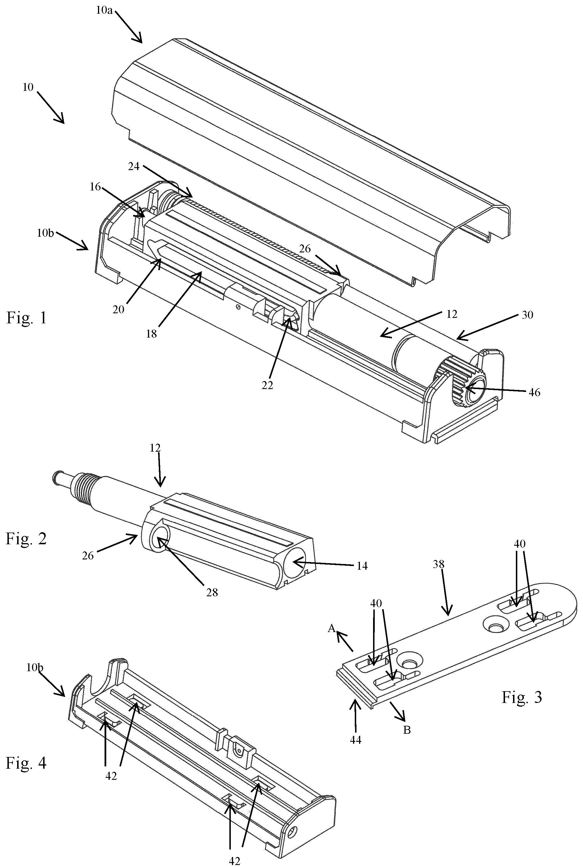 Patent US12139958 Figure 1 – Movement control device