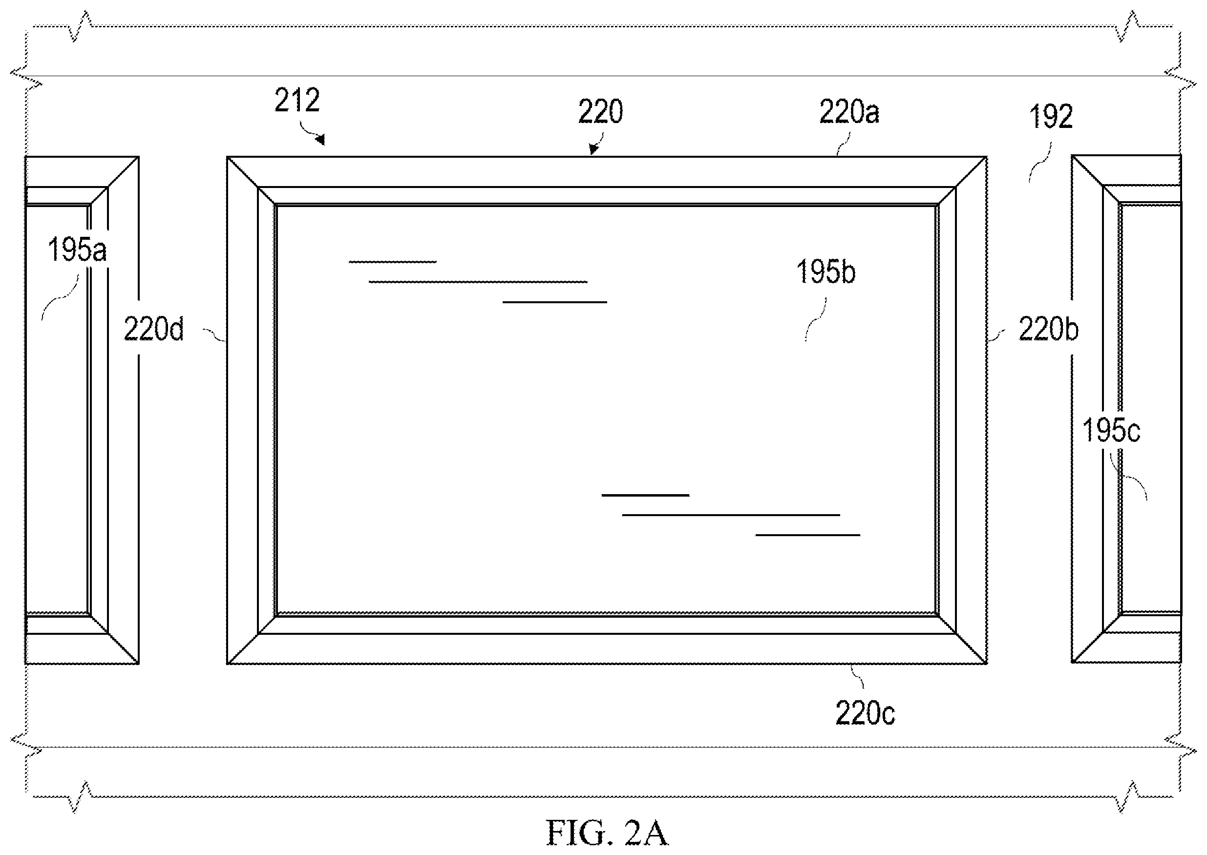 Patent US12139961 Figure 2 – Frame assembly securing panels of differing thicknesses