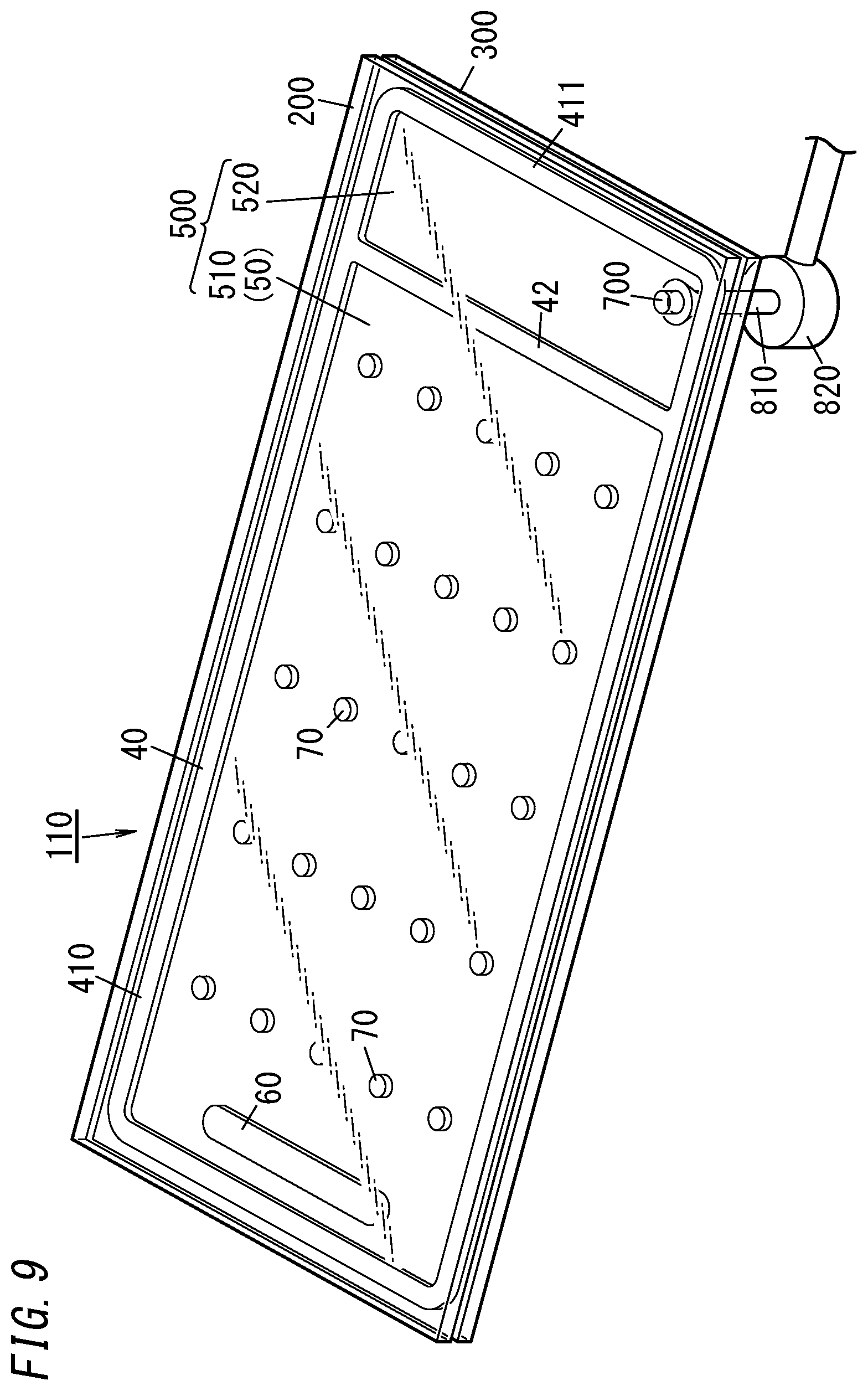 Patent US12139963 Figure 9 – Method for manufacturing glass panel unit, and glass panel unit assembly