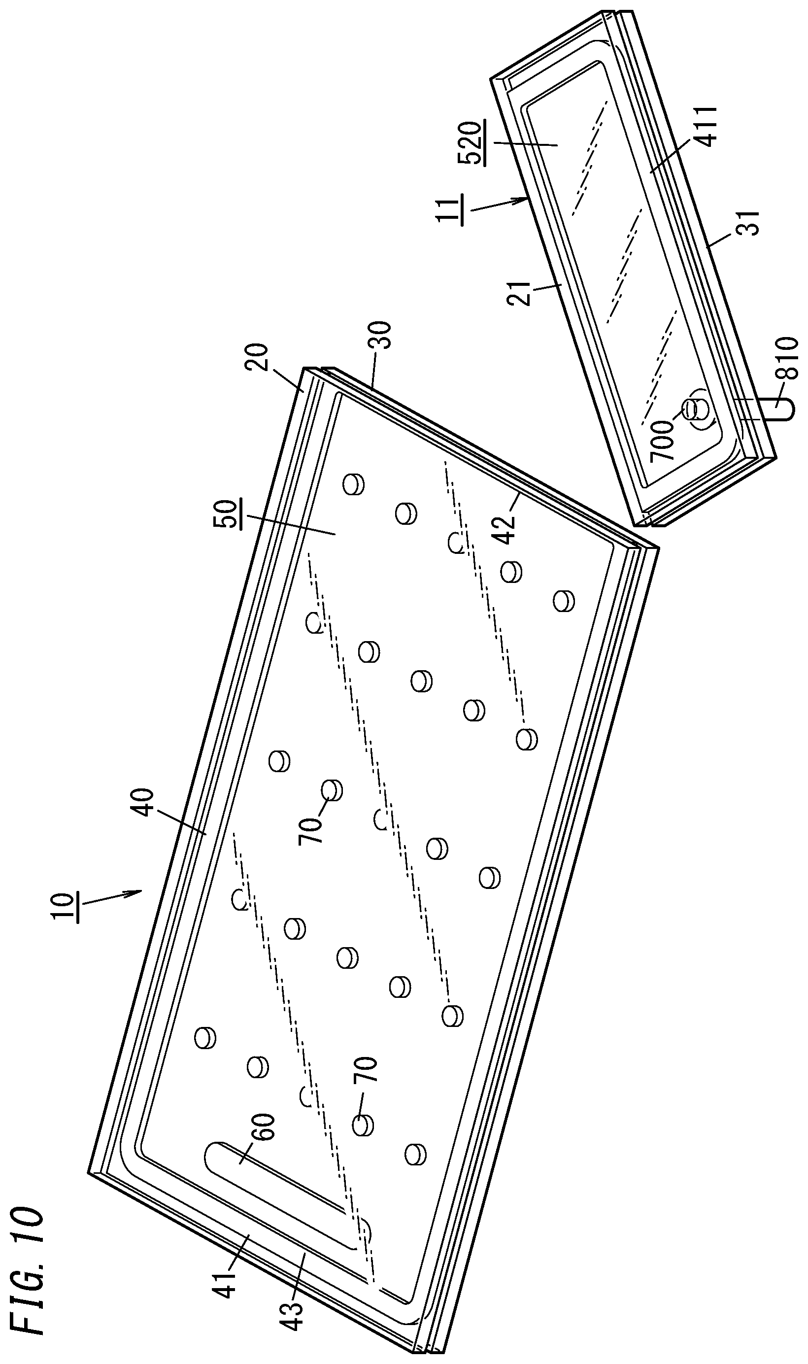 Patent US12139963 Figure 10 – Method for manufacturing glass panel unit, and glass panel unit assembly