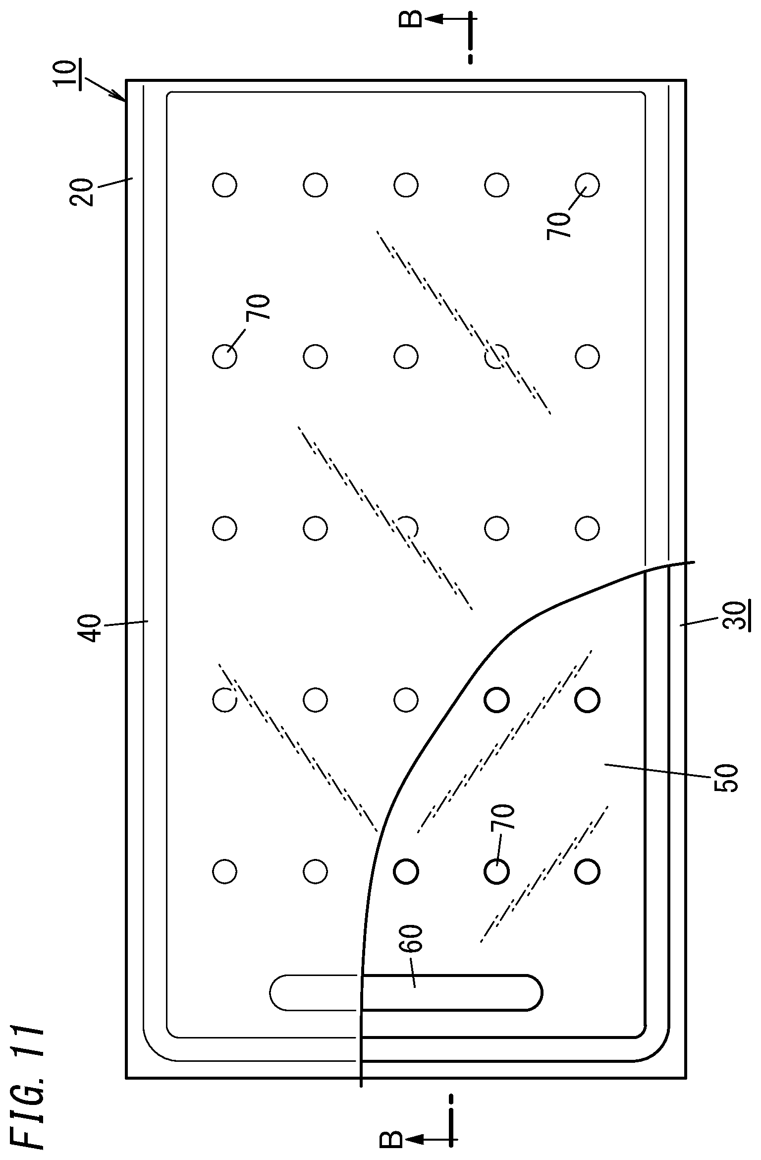 Patent US12139963 Figure 11 – Method for manufacturing glass panel unit, and glass panel unit assembly