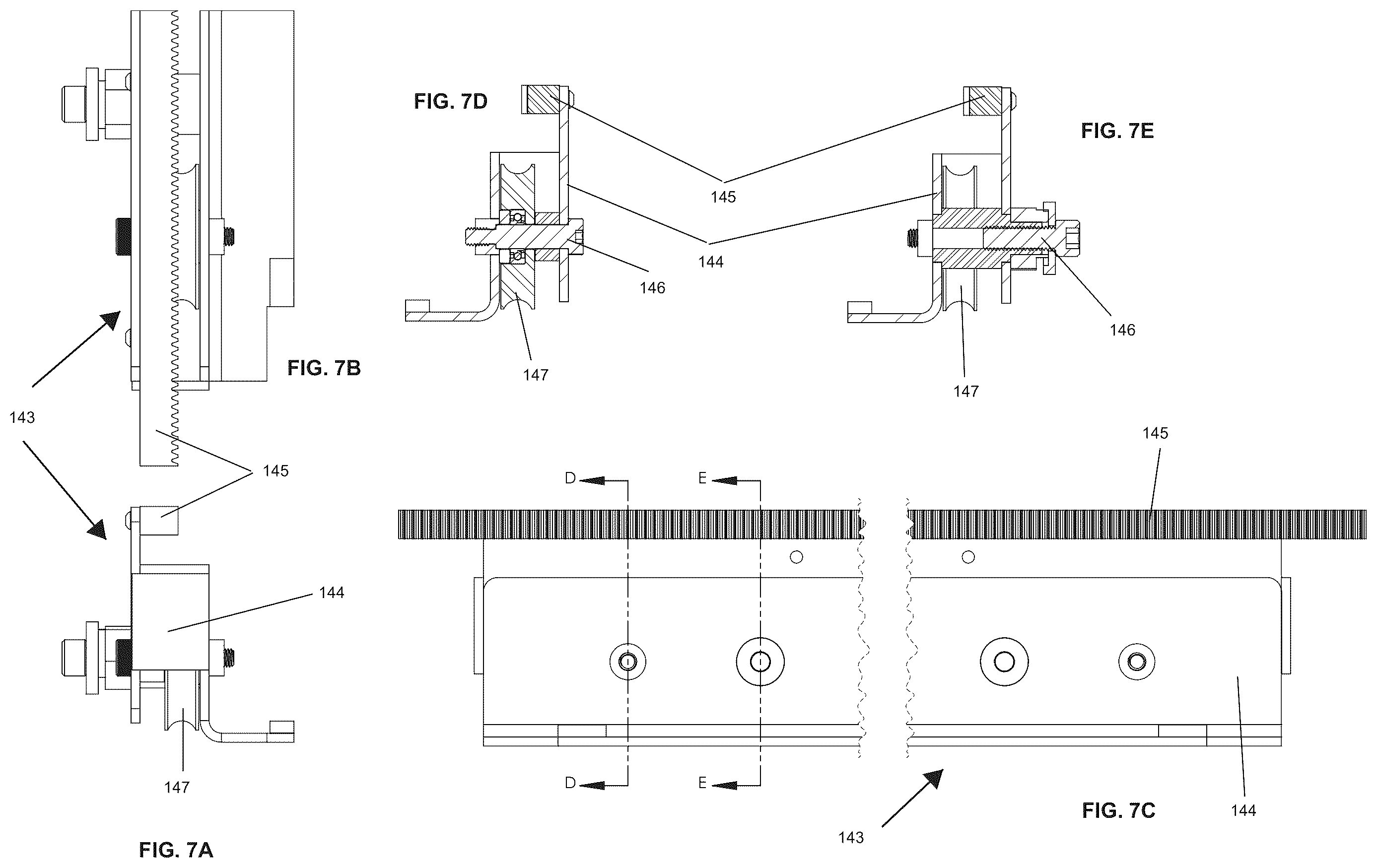 Patent US12139964 Figure 10 – Sliding security door system