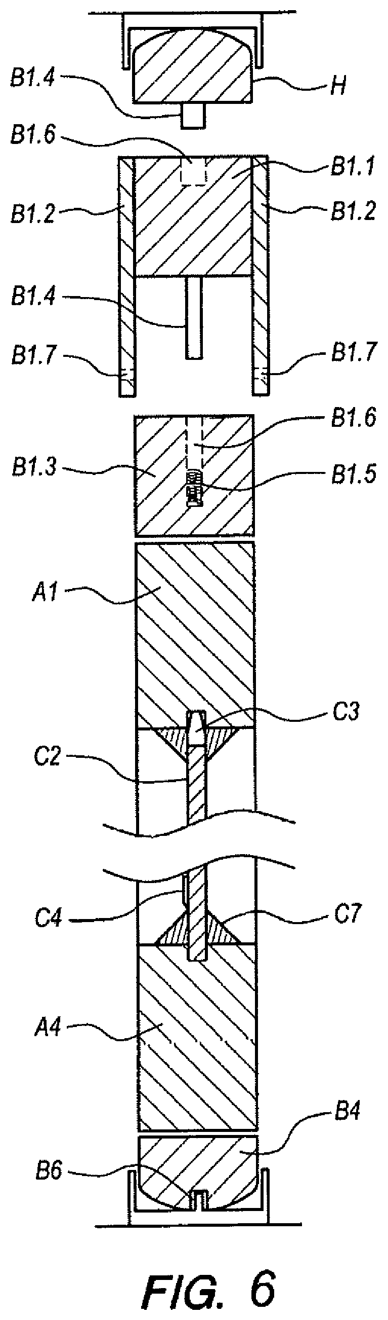 Patent US12139965 Figure 6 – Pet door insert for sliding doors
