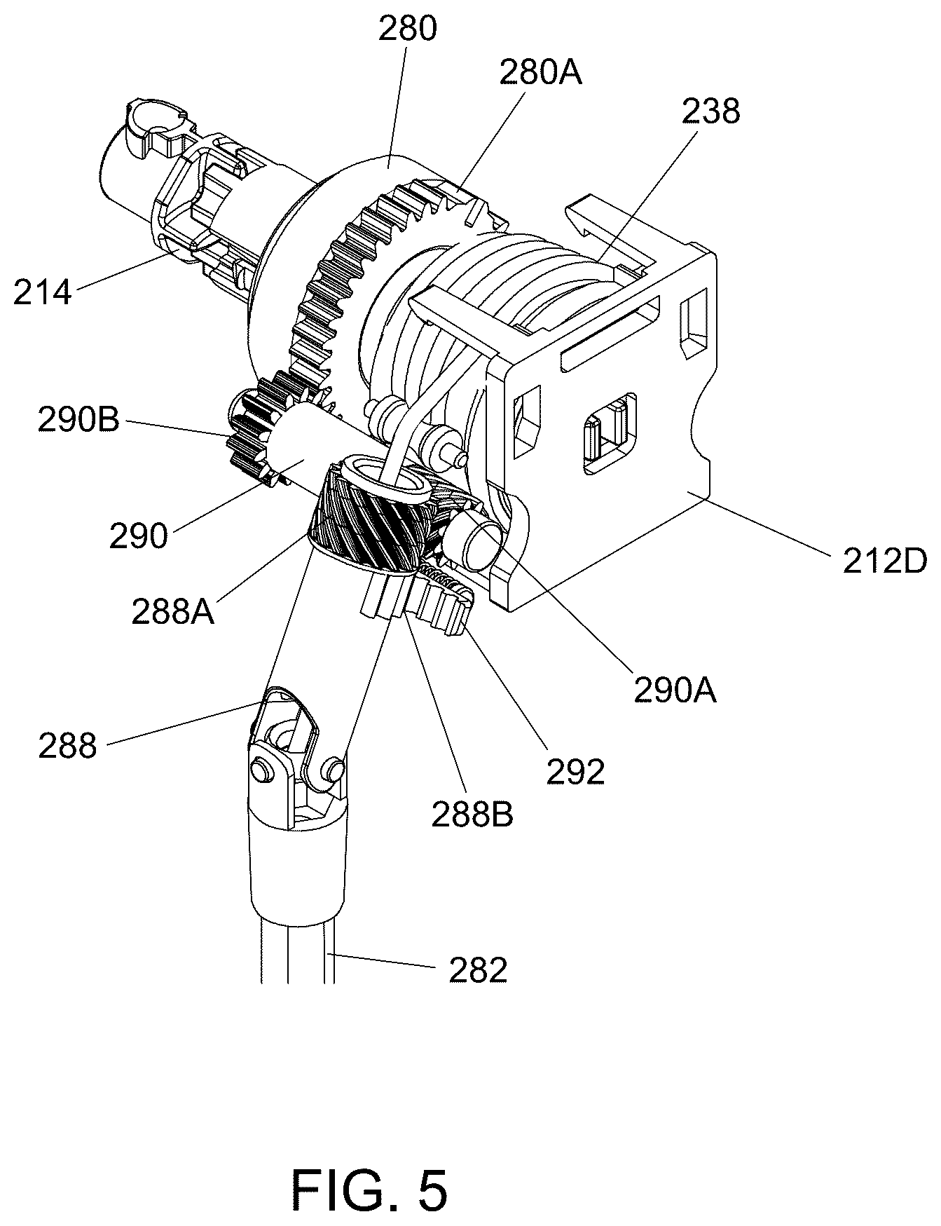 Patent US12139966 Figure 5 – Window shade and actuating system thereof
