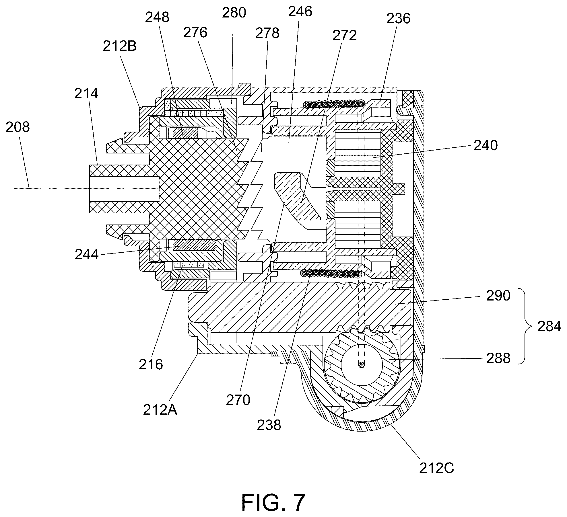 Patent US12139966 Figure 7 – Window shade and actuating system thereof