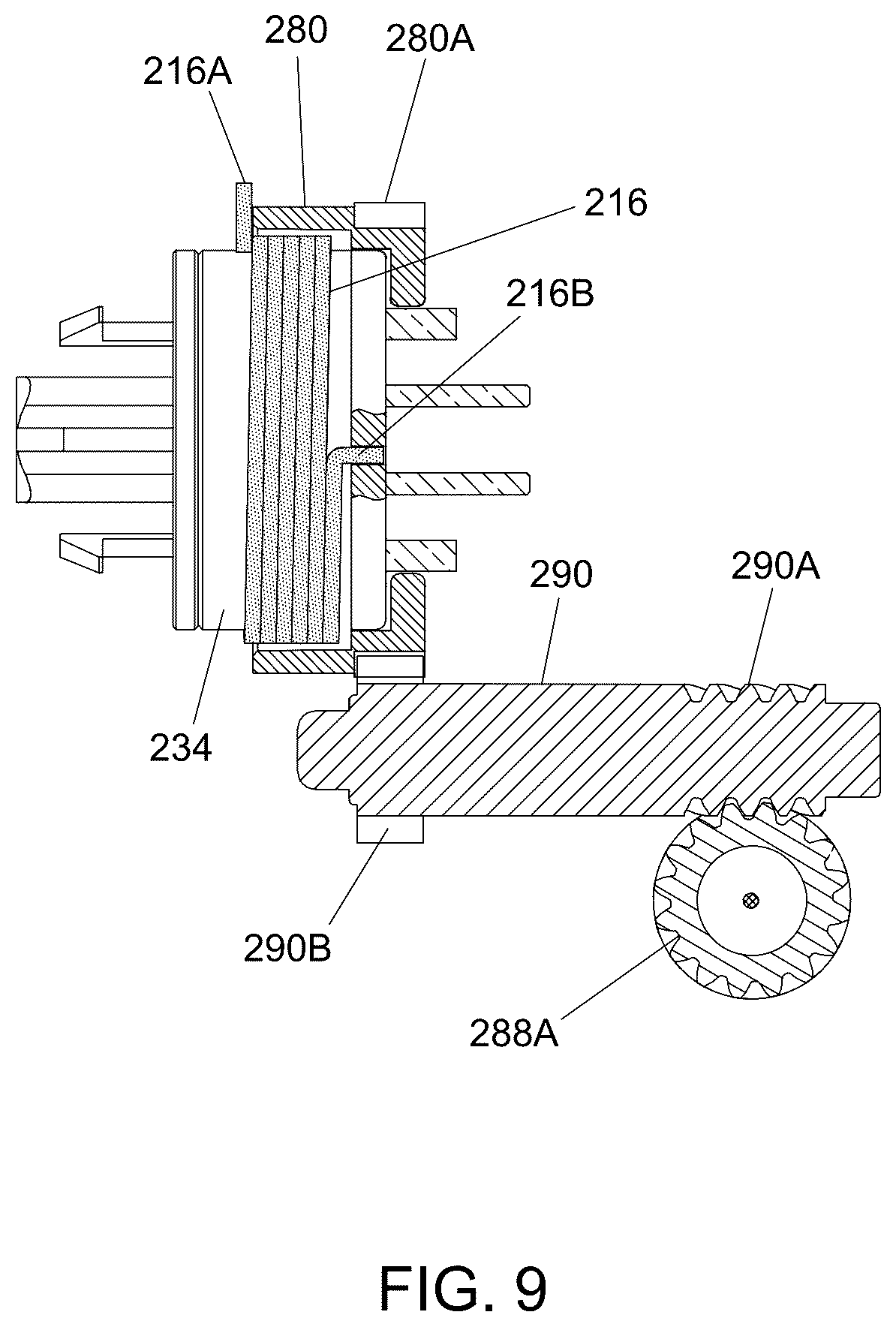 Patent US12139966 Figure 9 – Window shade and actuating system thereof