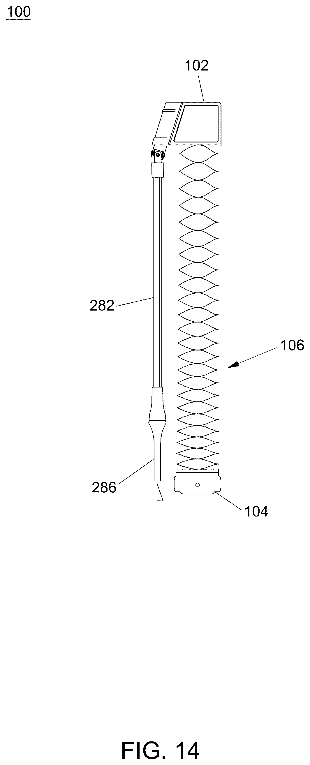Patent US12139966 Figure 14 – Window shade and actuating system thereof