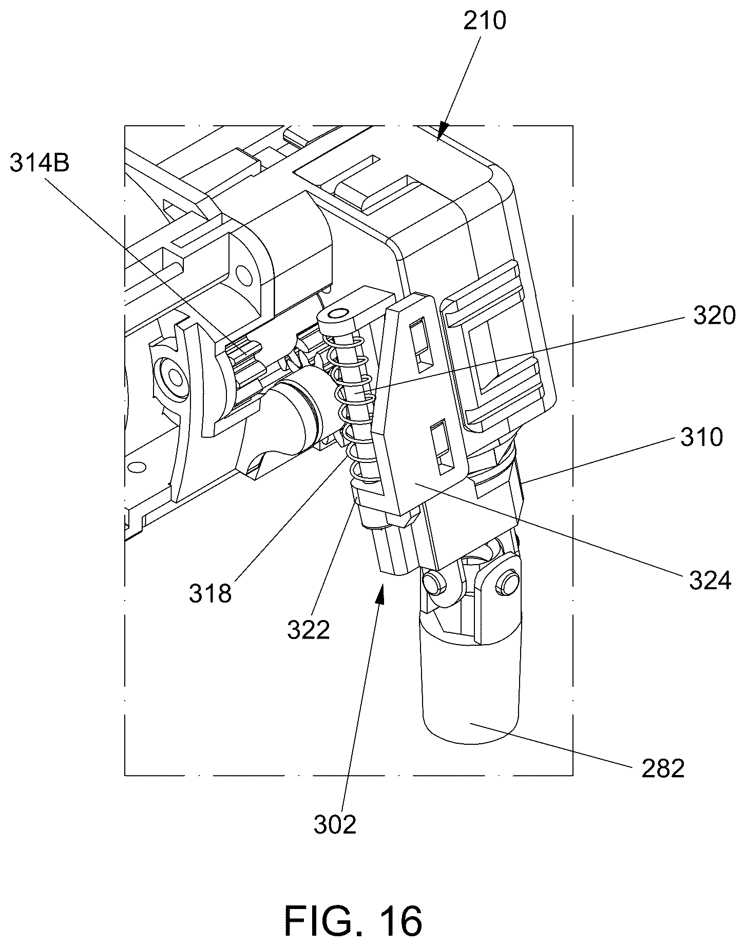 Patent US12139966 Figure 16 – Window shade and actuating system thereof