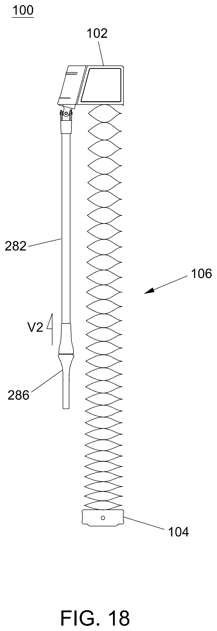 Patent US12139966 Figure 18 – Window shade and actuating system thereof