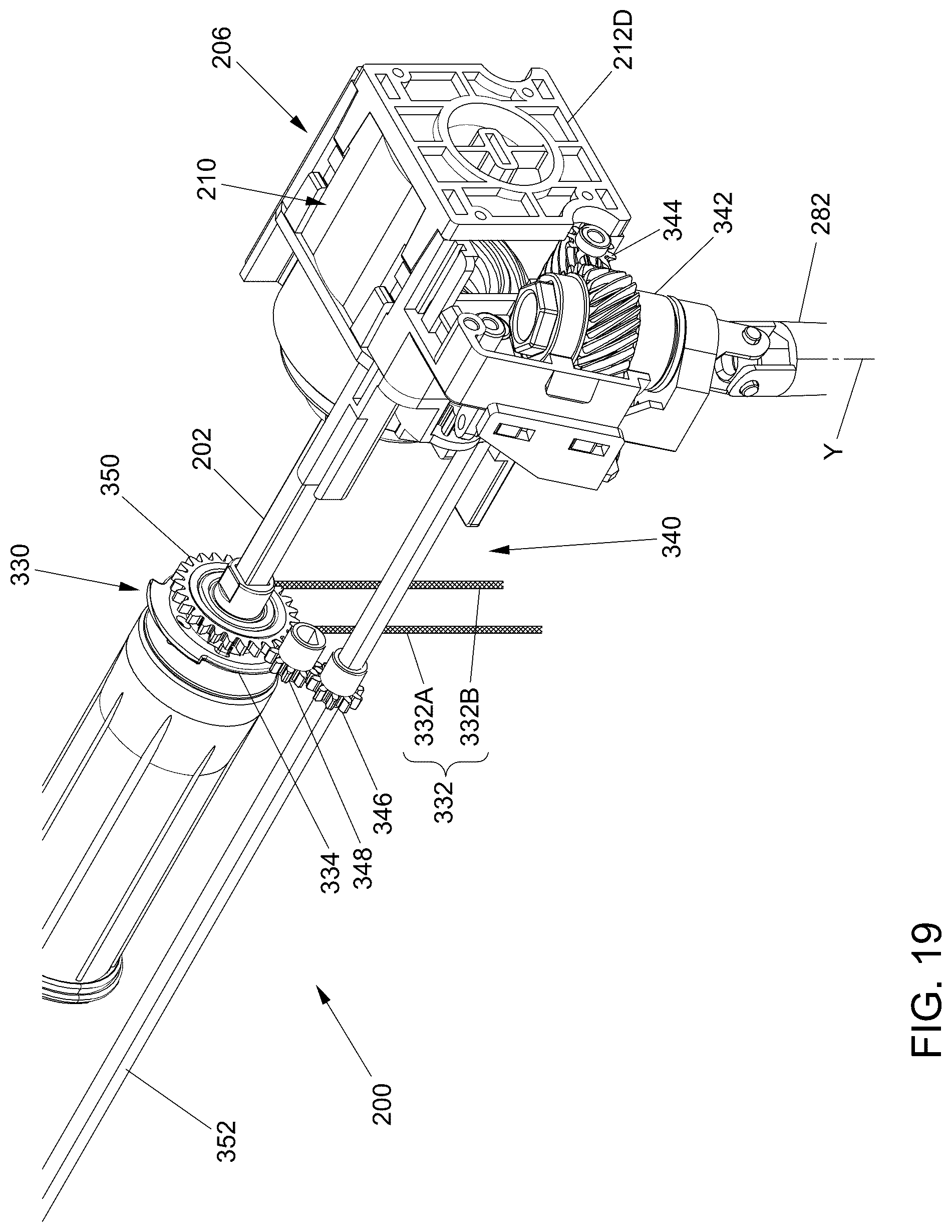 Patent US12139966 Figure 19 – Window shade and actuating system thereof