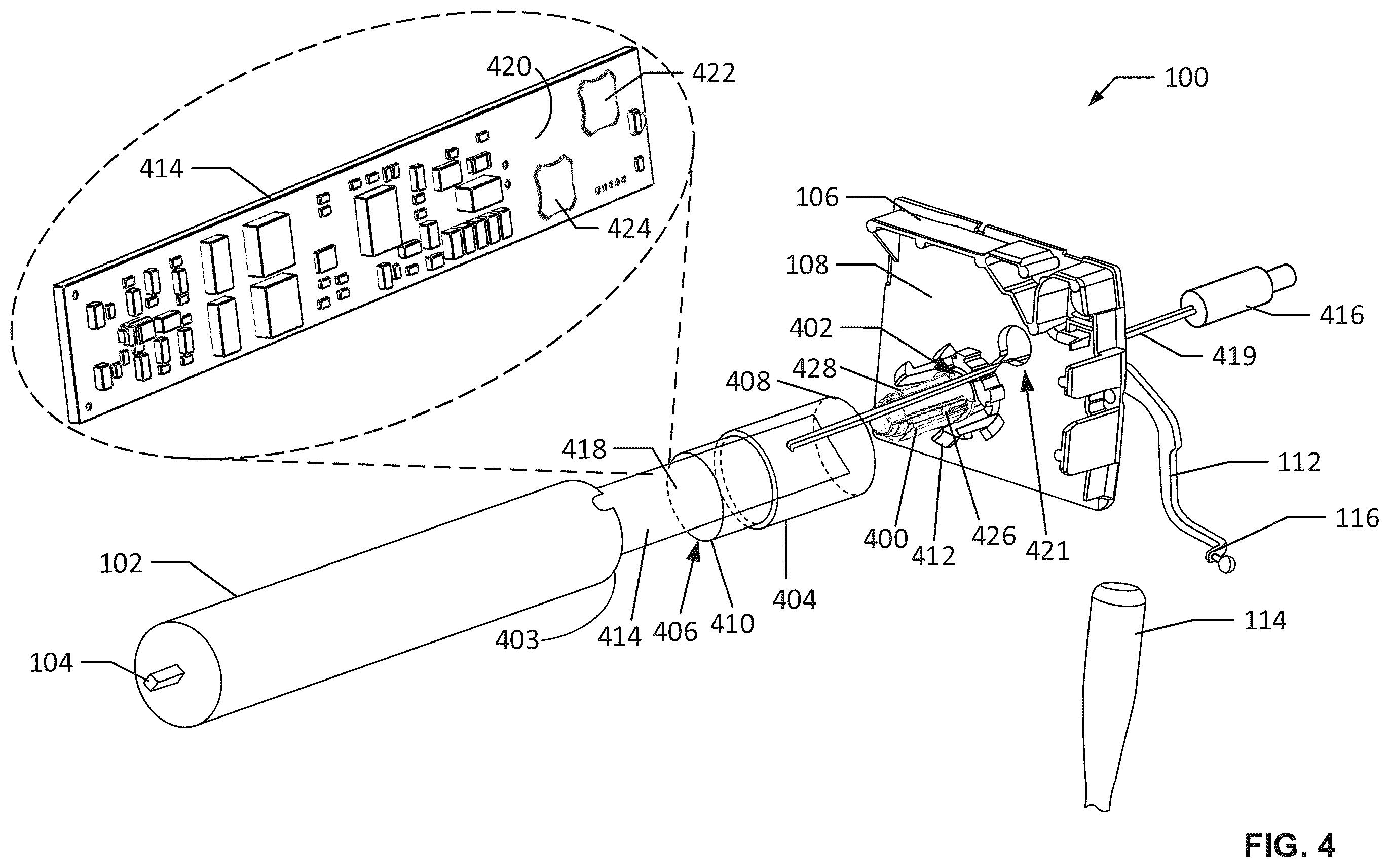 Patent US12139967 Figure 4 – Motor assemblies for architectural coverings