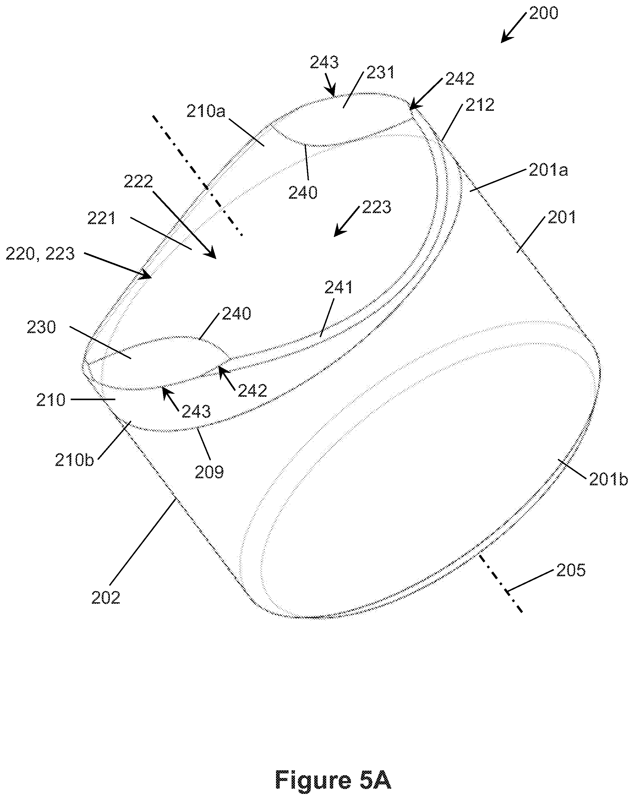 Patent US12139968 Figure 5 – Drill bit cutter elements and drill bits including same