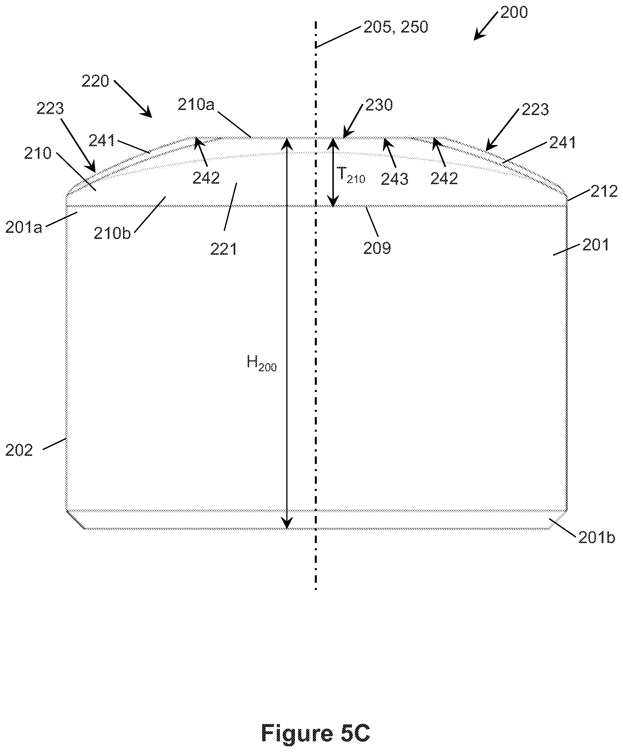 Patent US12139968 Figure 7 – Drill bit cutter elements and drill bits including same