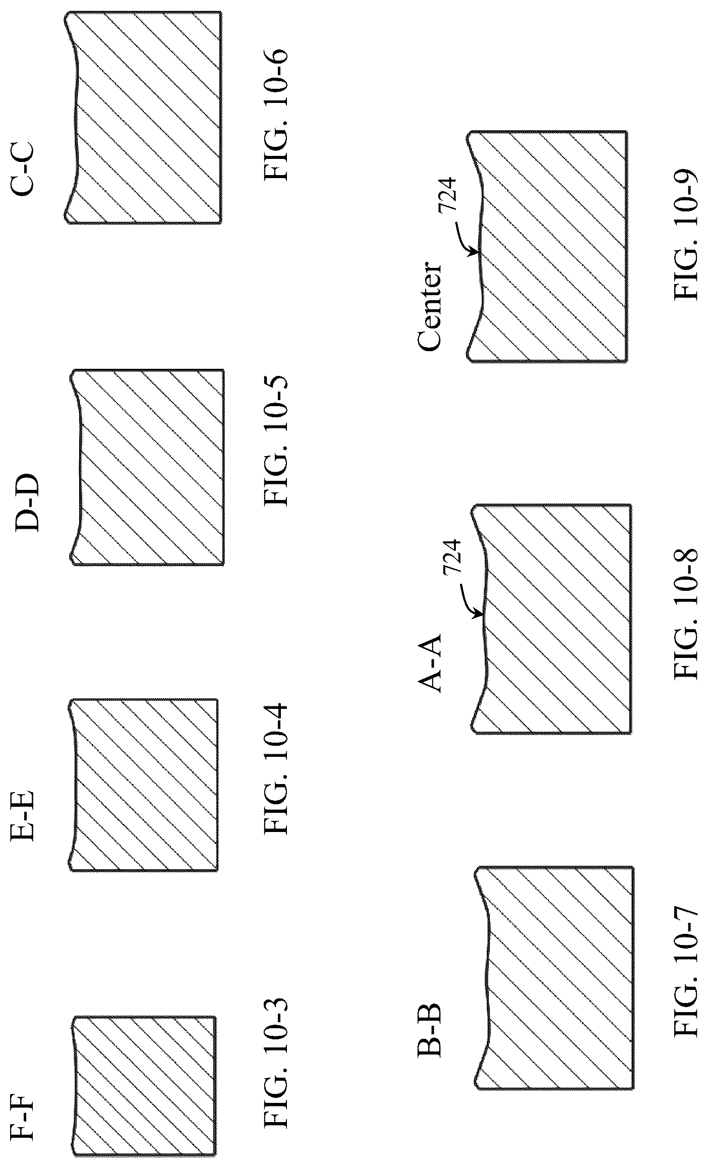 Patent US12139969 Figure 8 – Cutting elements having non-planar surfaces and tools incorporating the same