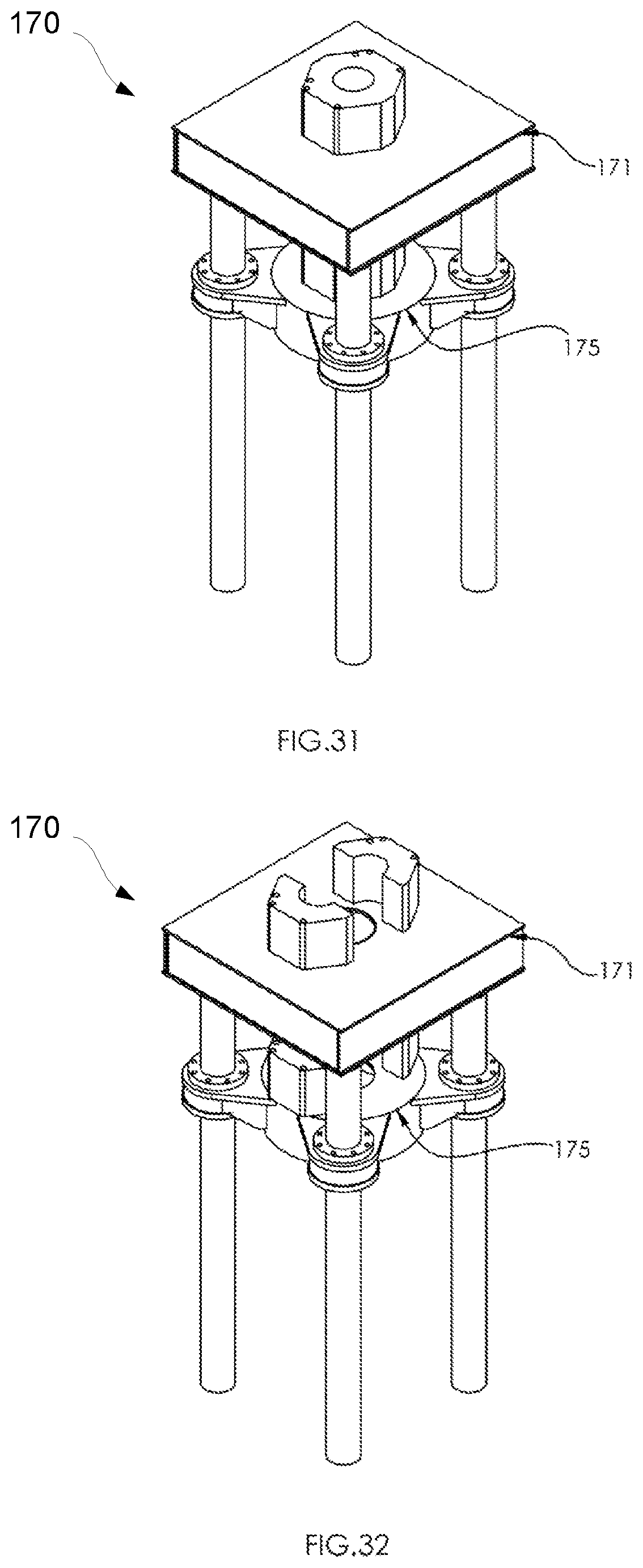 Patent US12139970 Figure 17 – Module-based system for plug and abandonment operation of wells on an offshore installation